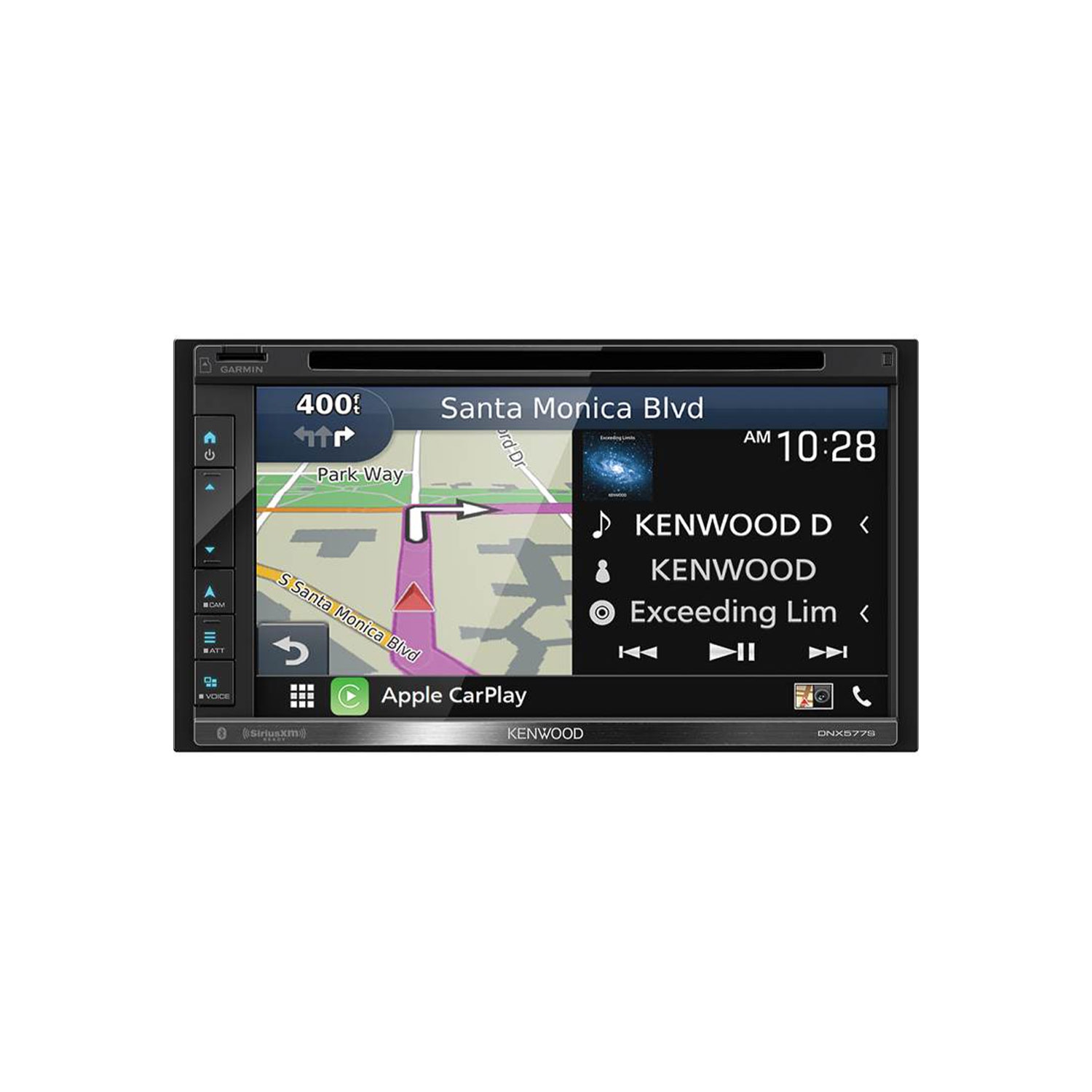 Récepteur de navigation DVD/CD 6.8 po DNX577S de Kenwood