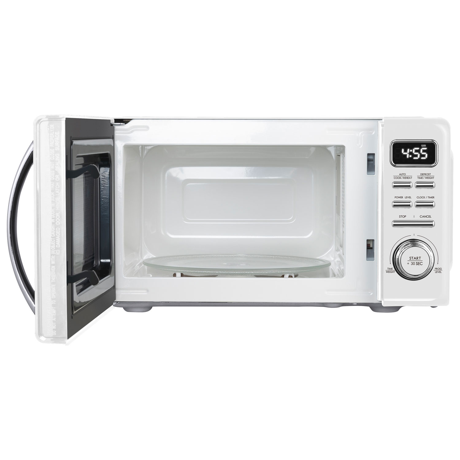 microwave galanz white