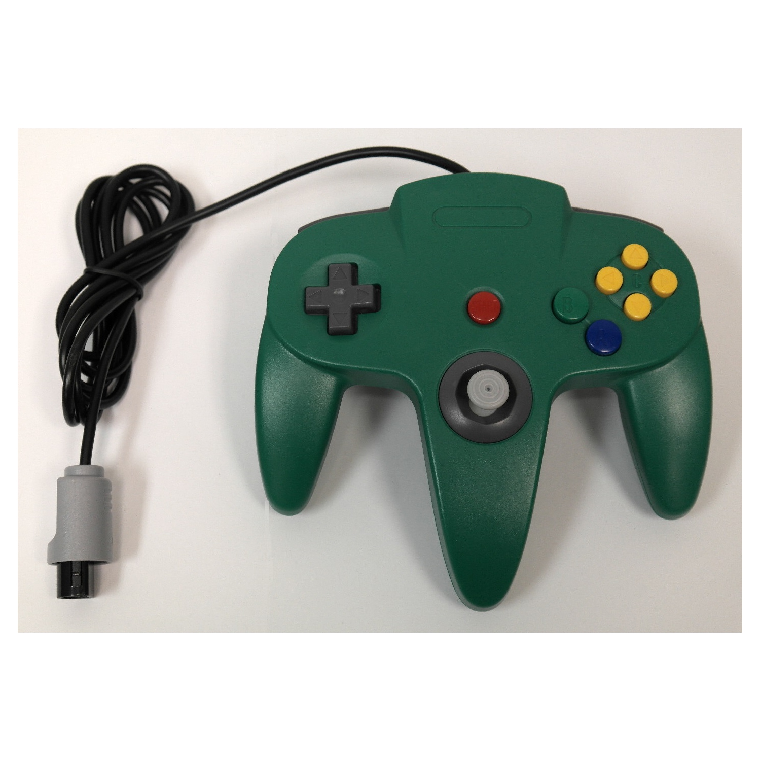 Green Replacement Controller for Nintendo N64 by Mars Devices