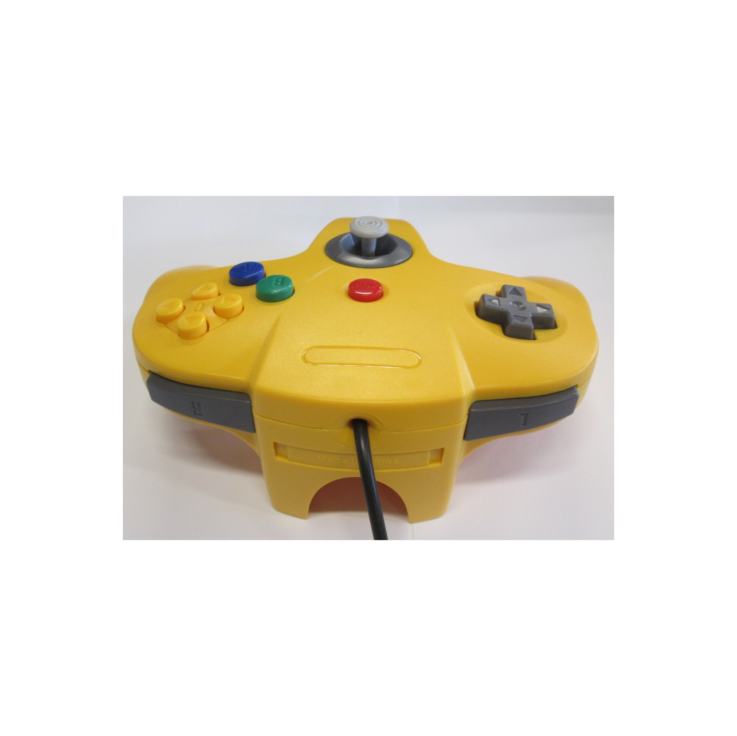Yellow Replacement Controller for Nintendo N64 by Mars Devices