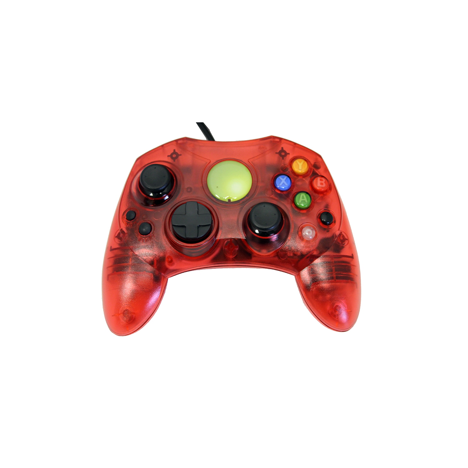 Replacement Controller for XBox Original - Red Transparent - by Mars Devices