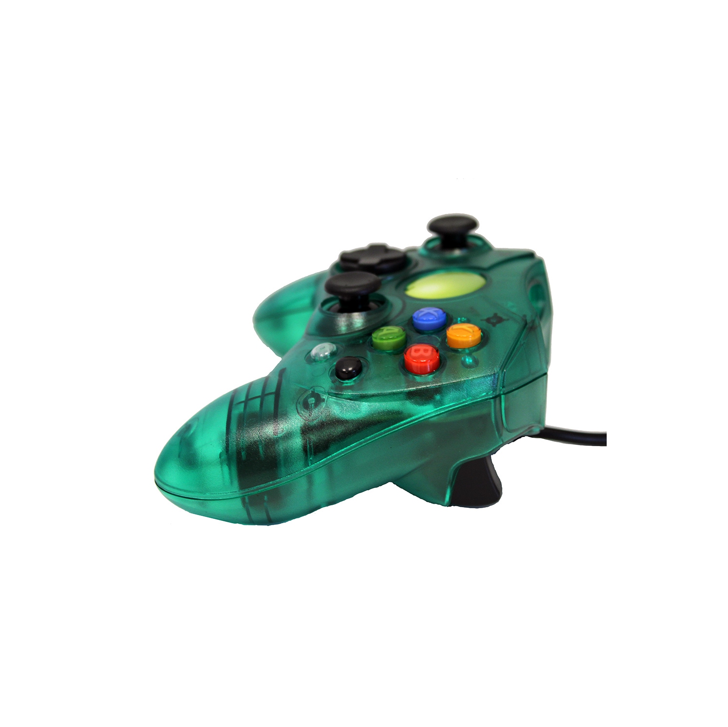 Replacement Controller for XBox Original - Green Transparent - by Mars Devices