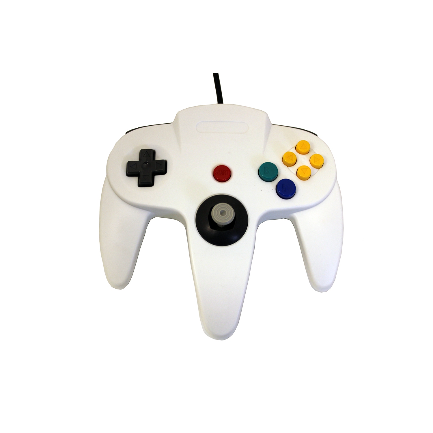 White Replacement Controller for N64 by Mars Devices