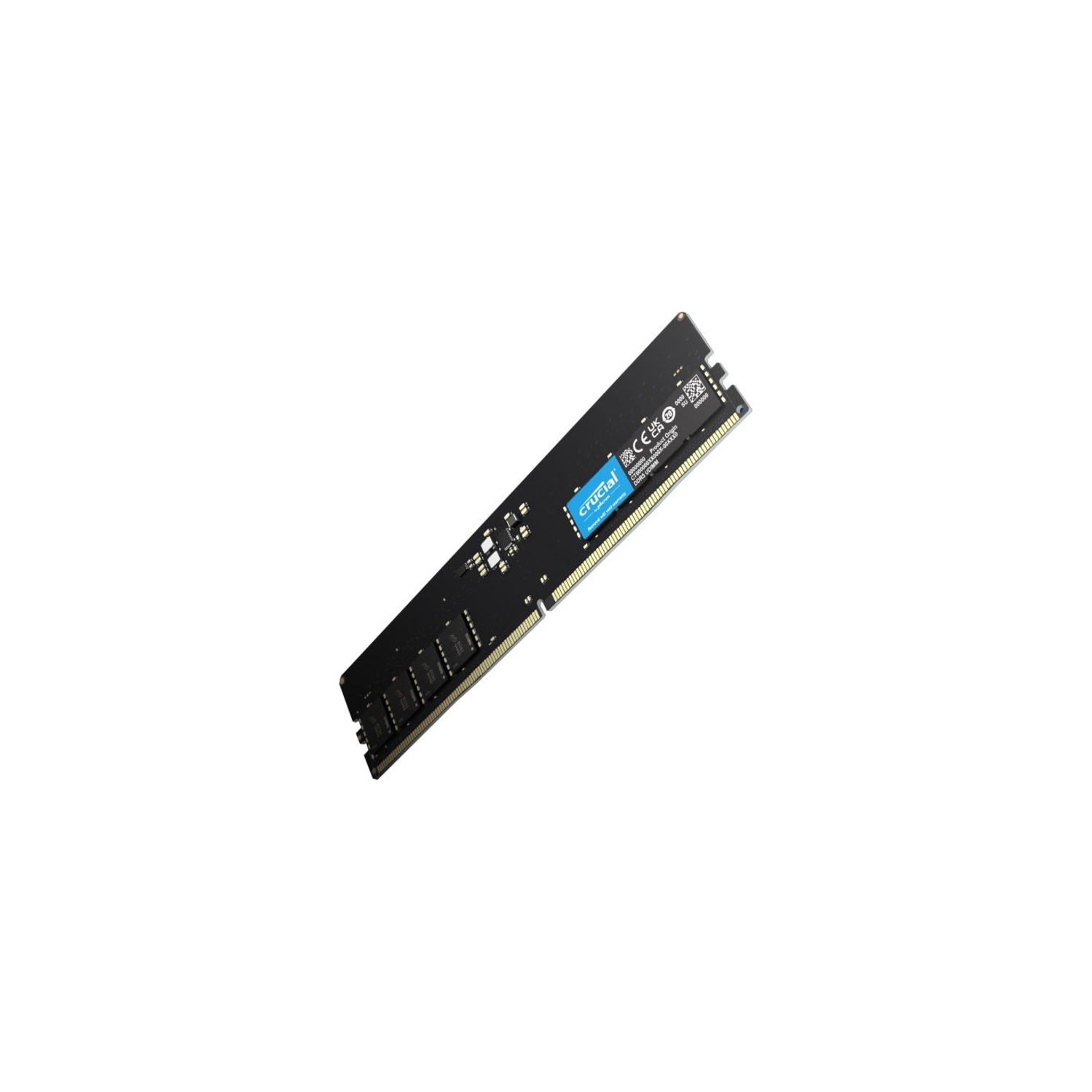 Crucial 16GB DDR5-4800 （32GB ※16GB×2) Crucial 16GB DDR5 RAM, 4800MHz CL40 Desktop Memory, UDIMM