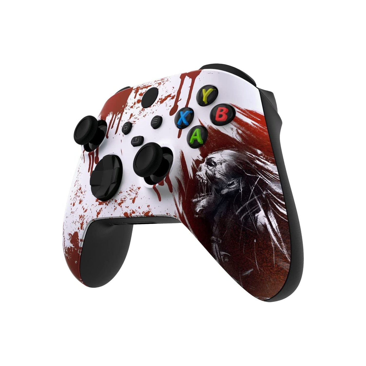"Blood Zombie" UN-MODDED Custom Controller compatible with Xbox One S/X Unique Design