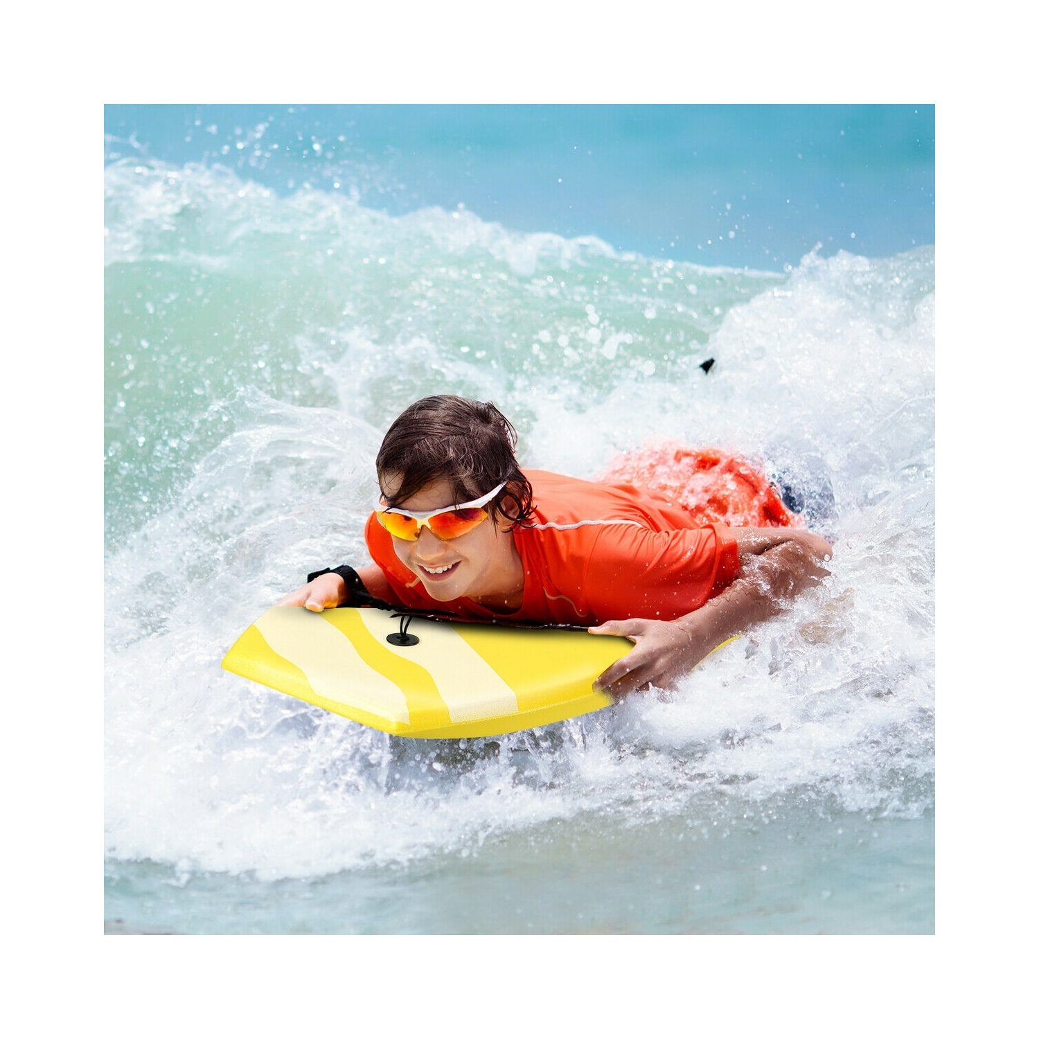 Lightweight Super Bodyboard Surfing with EPS Core Boarding-M