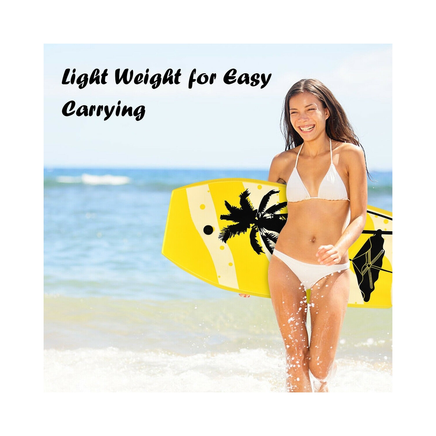Lightweight Super Bodyboard Surfing with EPS Core Boarding-M