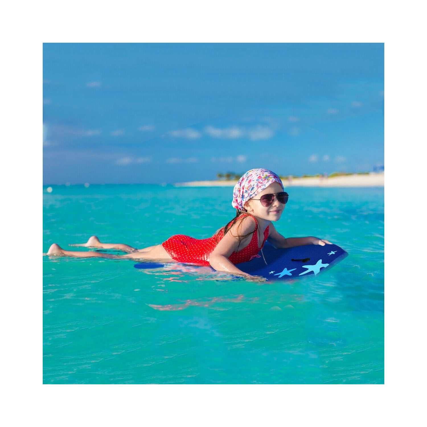 41 Inch Lightweight Super Portable Surfing Bodyboard-L