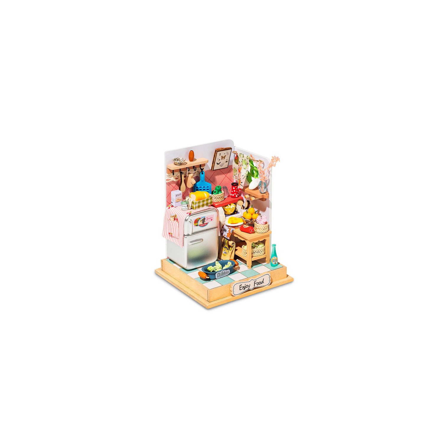 Taste Life Kitchen DIY Miniature House DS015 1: 30