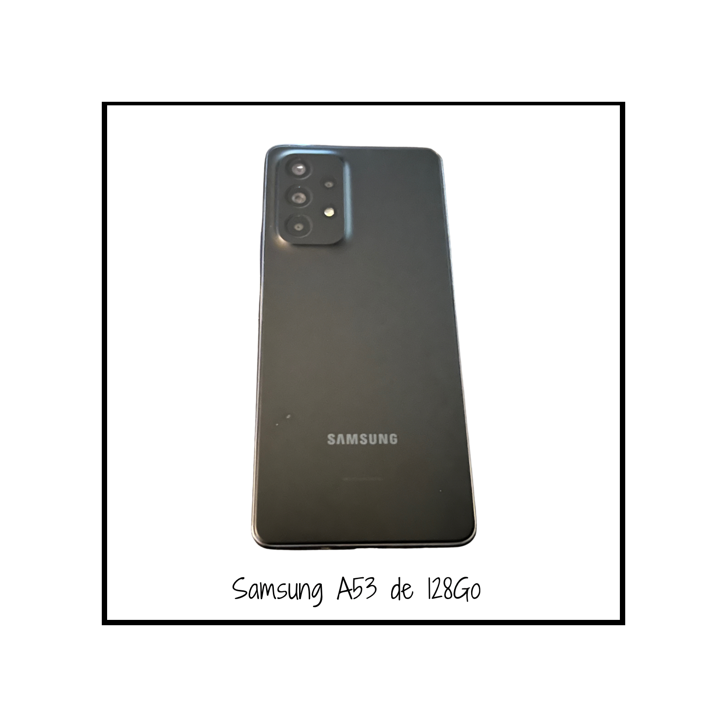 Refurbished - Samsung Galaxy A53 5G 128GB - Awesome Black - Unlocked