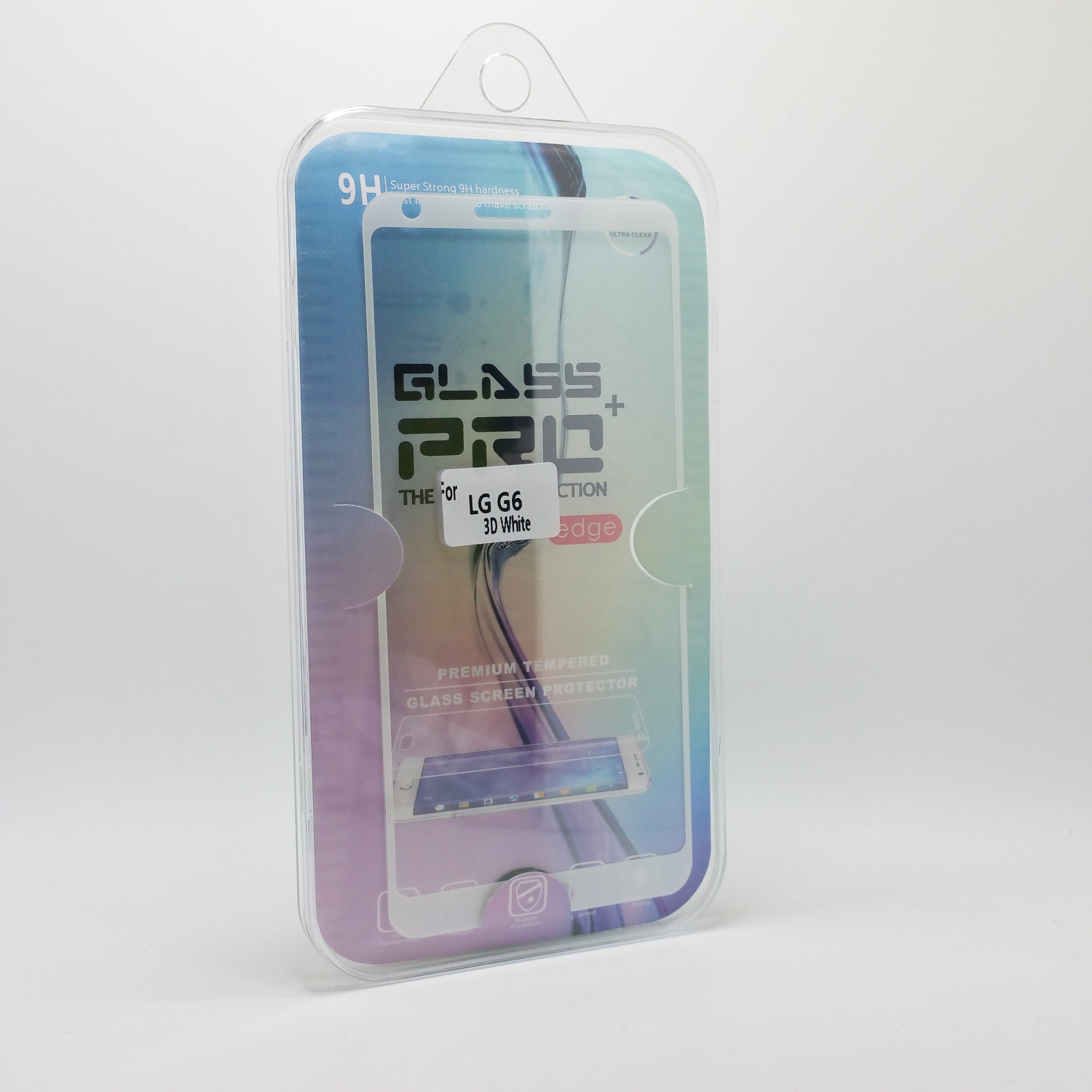 Protecteur d’écran en verre trempé véritable 3D de qualité supérieure pour G6 de LG [Pro-Mobile]