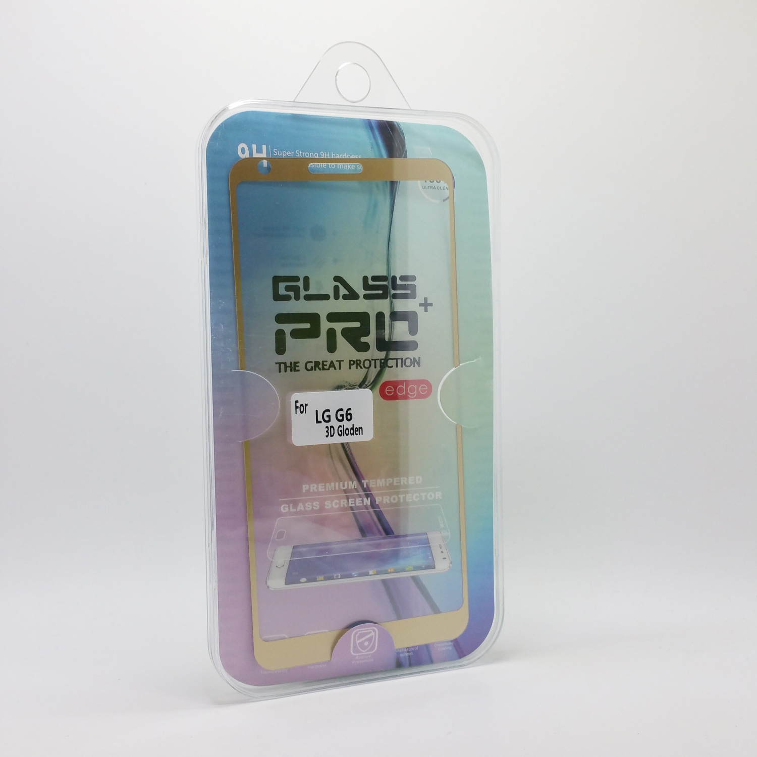 Protecteur d’écran en verre trempé véritable 3D de qualité supérieure pour G6 de LG [Pro-Mobile]