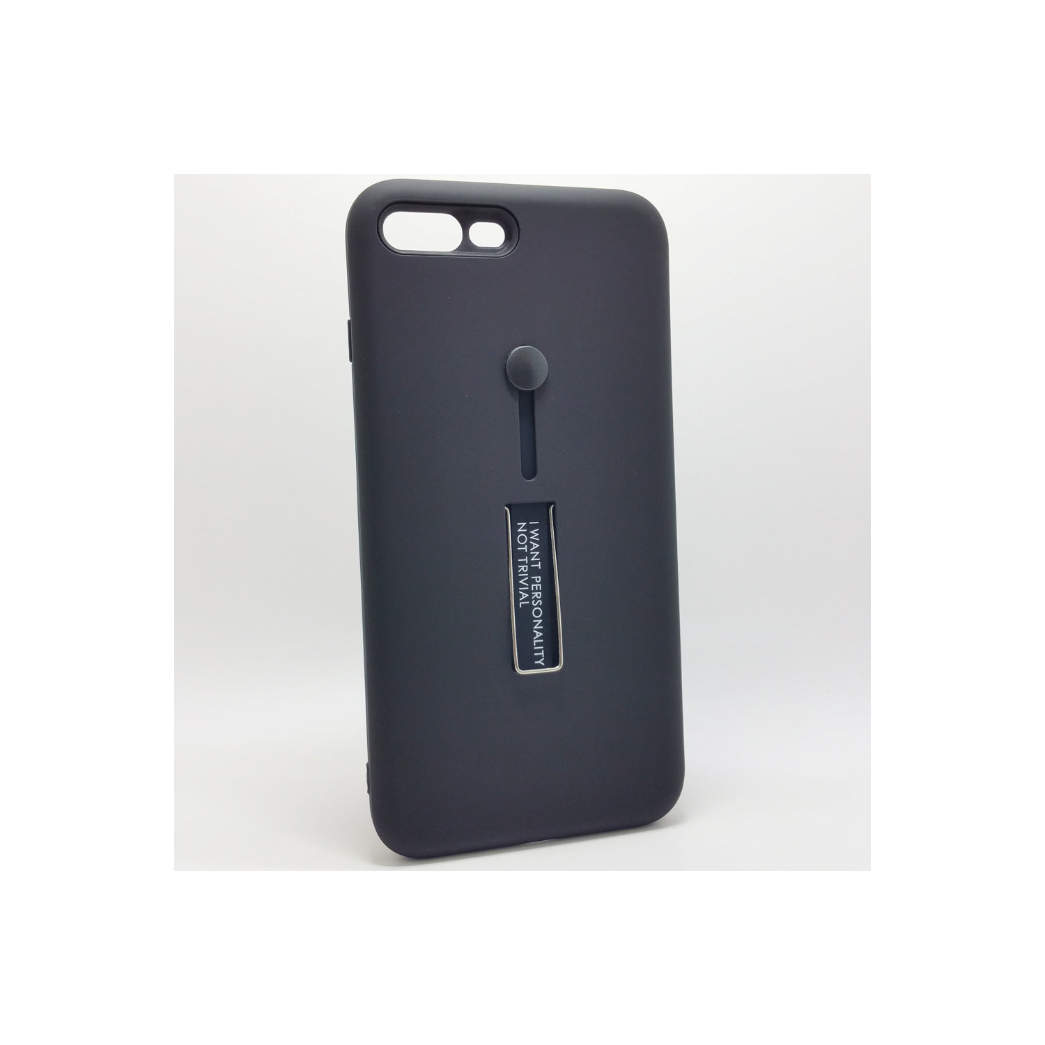 Apple iPhone 7 Plus / 8 Plus - Personality Ring Holder Hybrid Kickstand Case [Pro-Mobile]