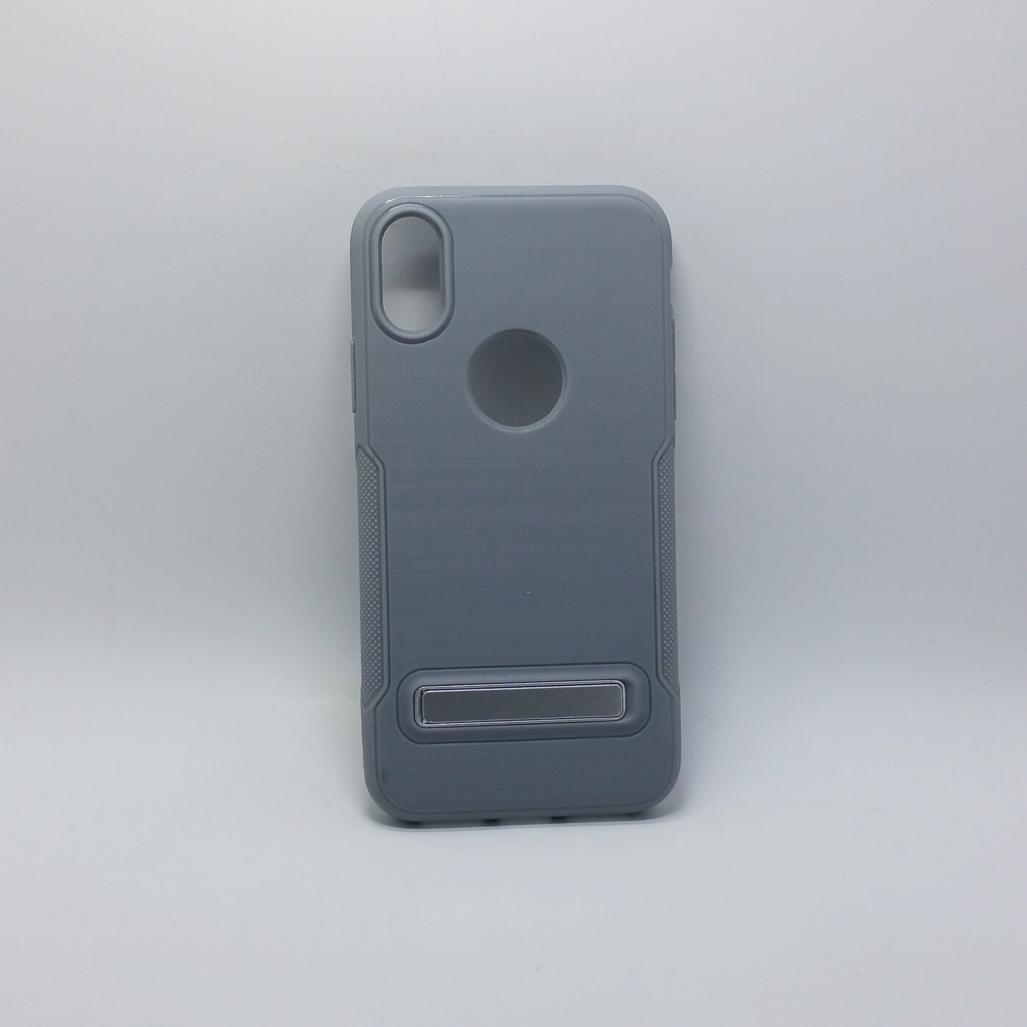 Apple iPhone X / XS - Silicone Cover Case with Kickstand [Pro-Mobile]