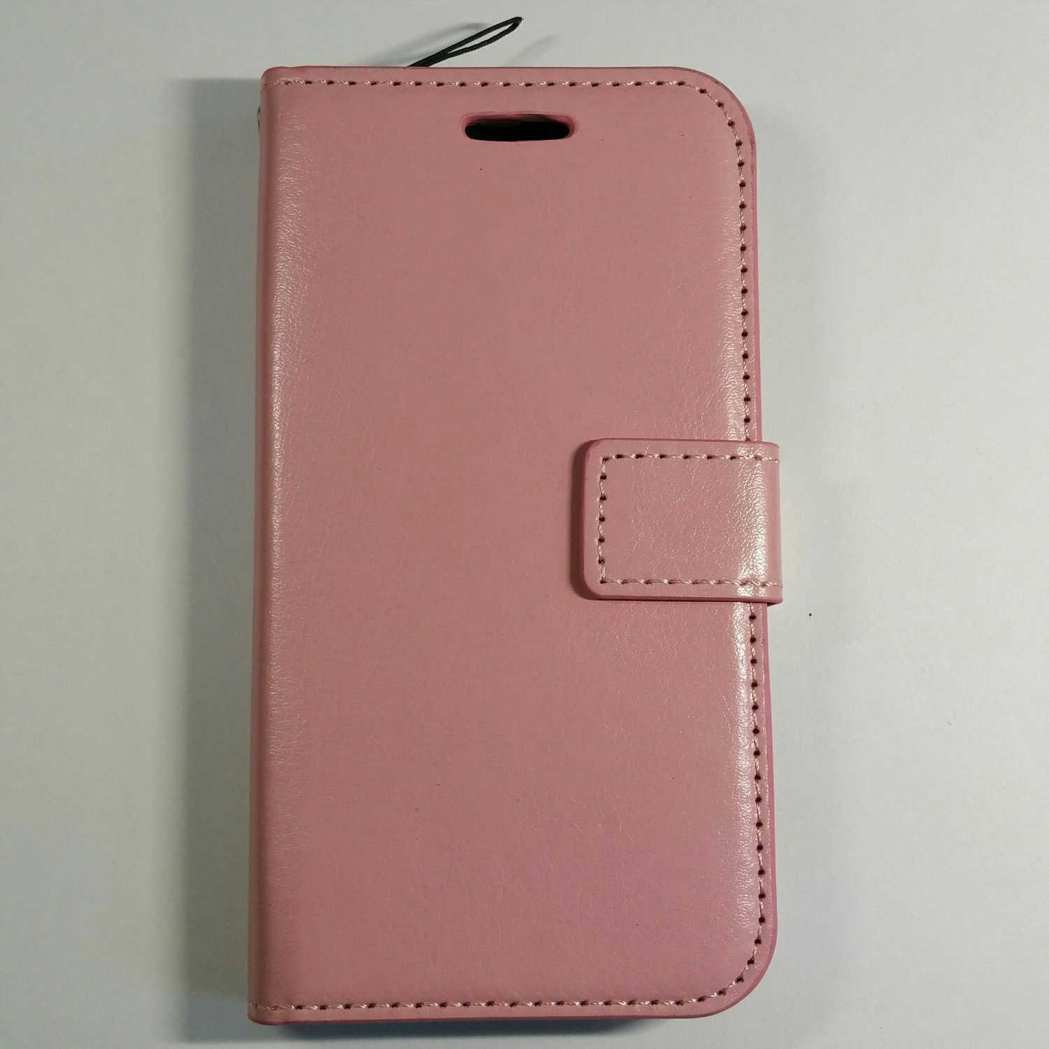 Motorola Moto E - Magnetic Wallet Card Holder Flip Stand Case Cover with Strap [Pro-Mobile]