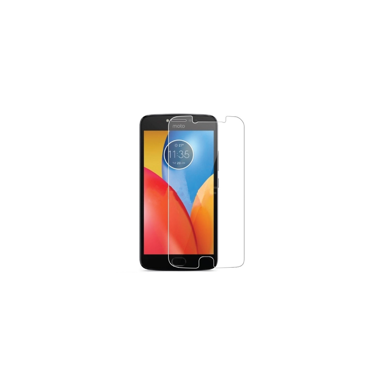 Motorola Moto E4 - Premium Real Tempered Glass Screen Protector Film [Pro-Mobile]