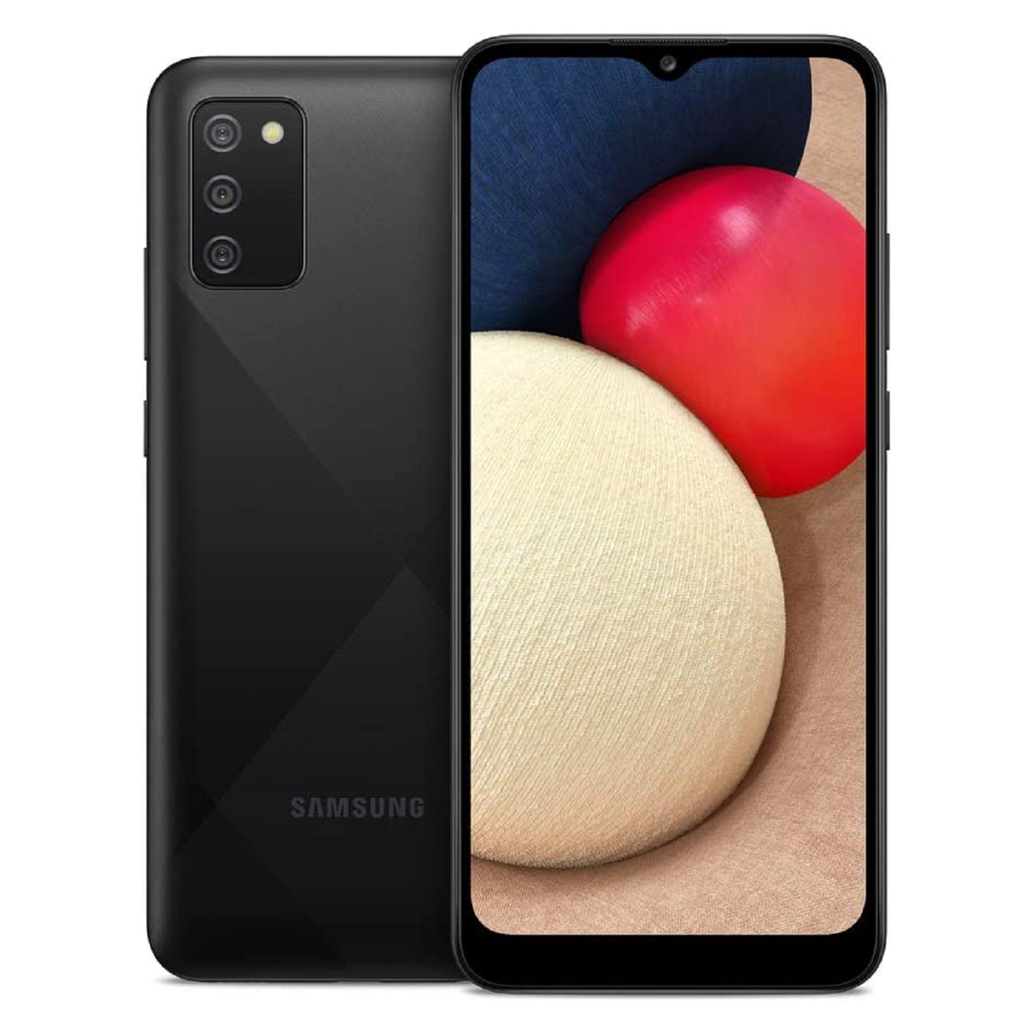Refurbished (Excellent) - Samsung Galaxy A02S 32GB (SM-A025U1) - GSM Unlocked Smartphone - International Model - Black - Certified Refurbished
