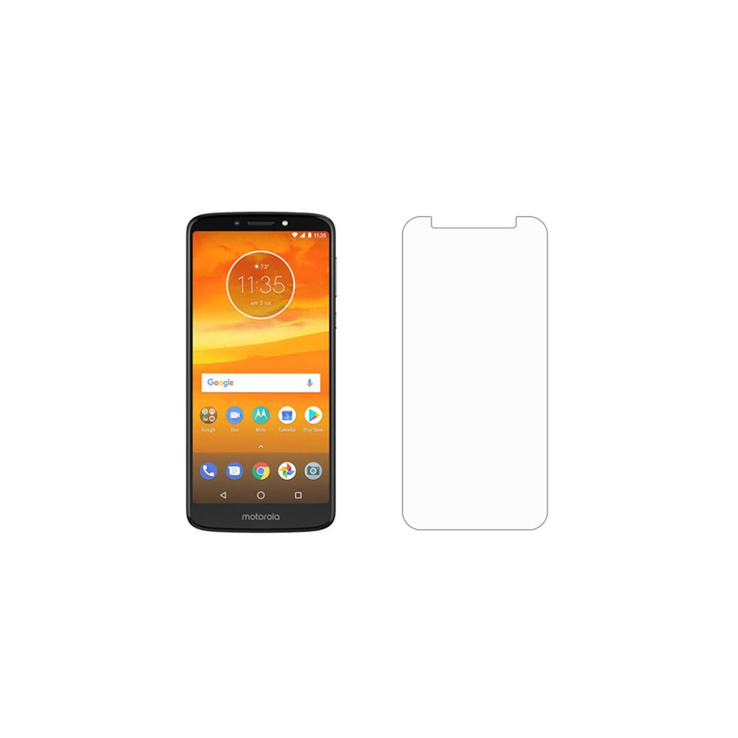 Motorola Moto E5 Play - Premium Real Tempered Glass Screen Protector Film [Pro-Mobile]