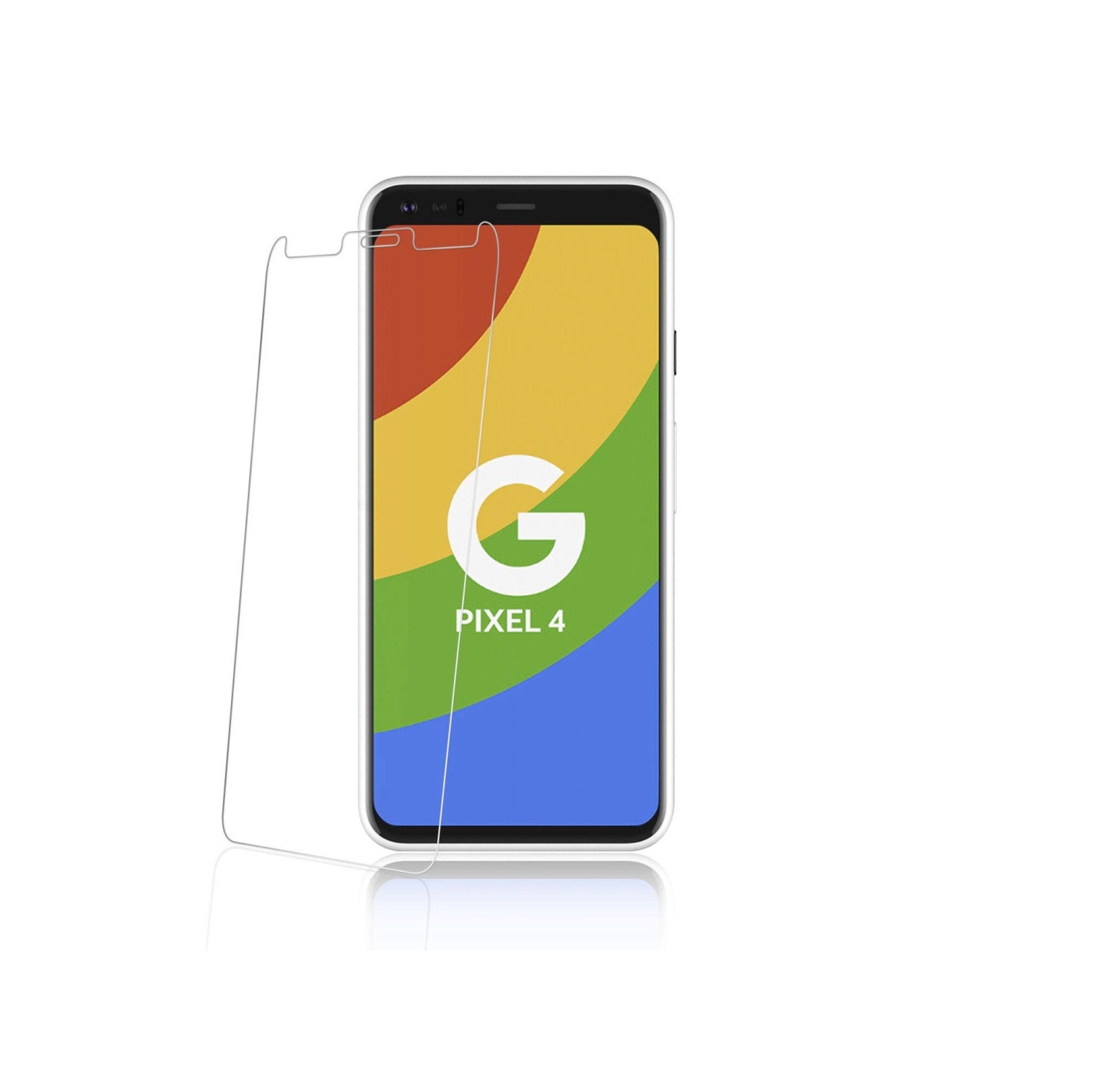 Pixel 4 XL de Google - pellicule protecteur d’écran en verre trempé véritable de qualité supérieure [Pro-Mobile]