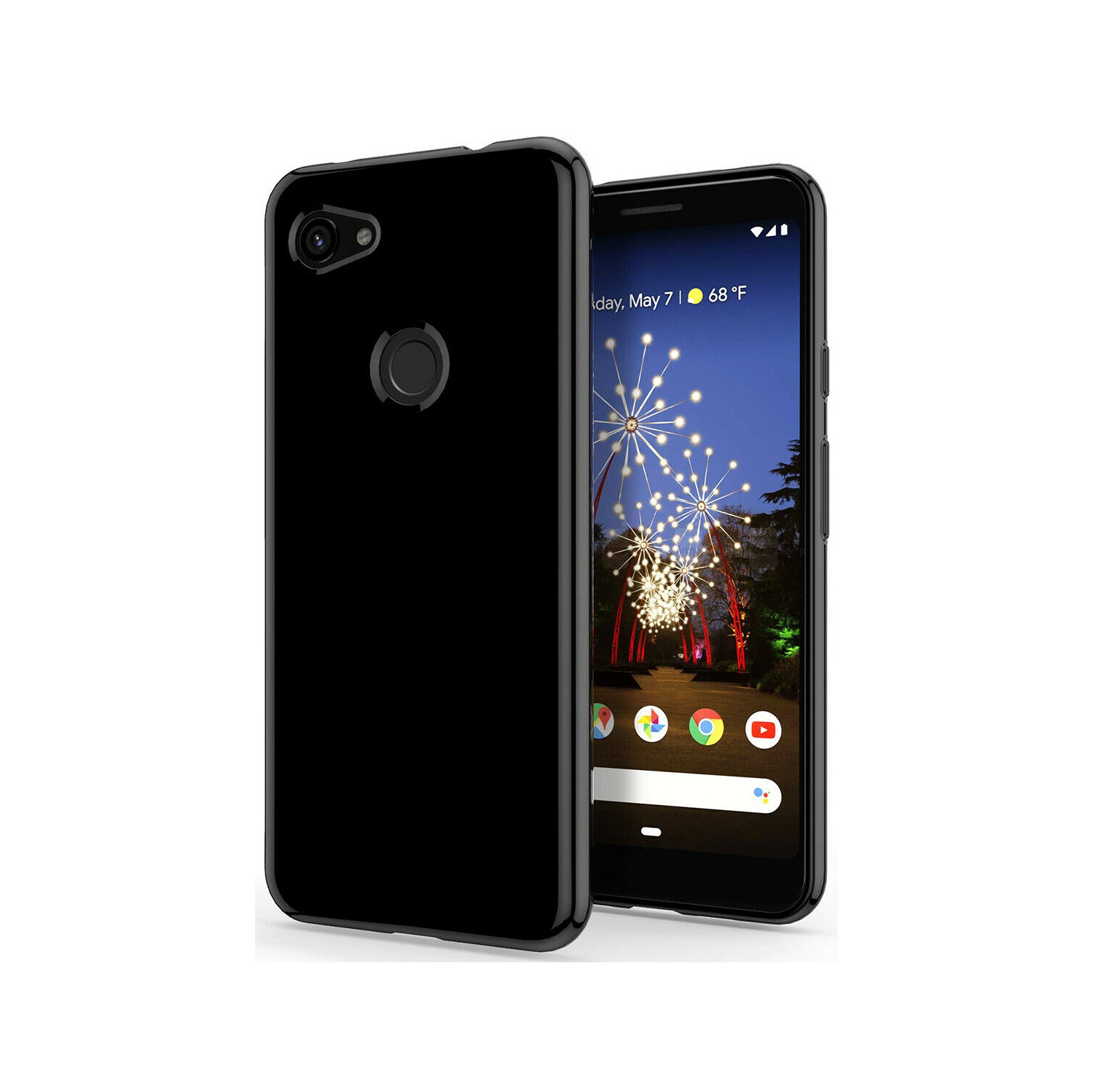 Google Pixel 3a XL / Lite XL - Slim Sleek Soft Silicone Phone Case [Pro-Mobile]