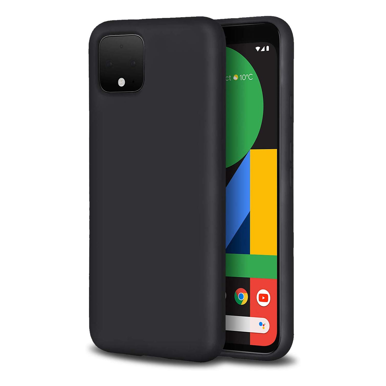 Google Pixel 4 - Slim Sleek Soft Silicone Phone Case [Pro-Mobile]