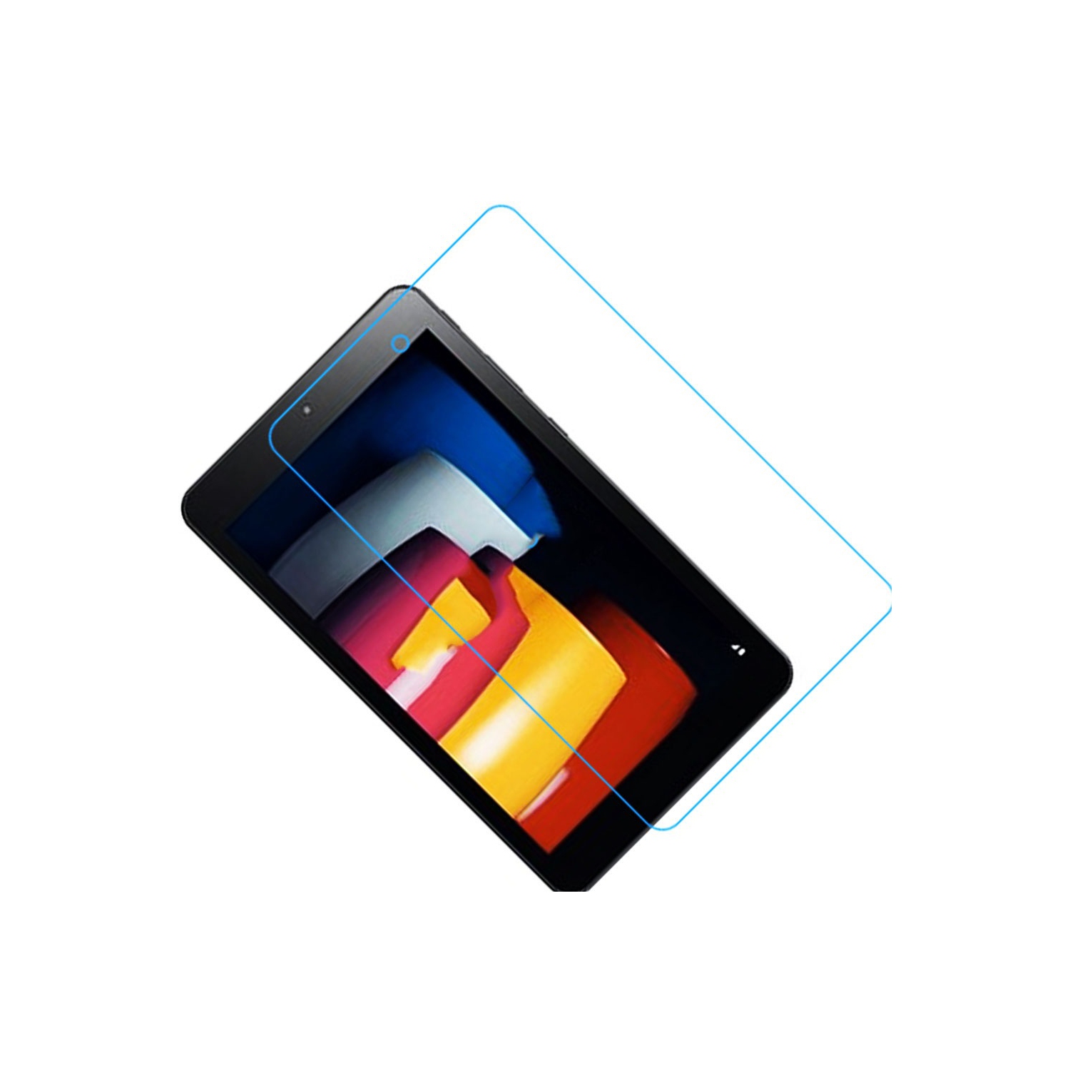 G Pad IV de 8 po de LG - Protecteur d’écran en verre trempé véritable de qualité supérieure [Pro-Mobile]