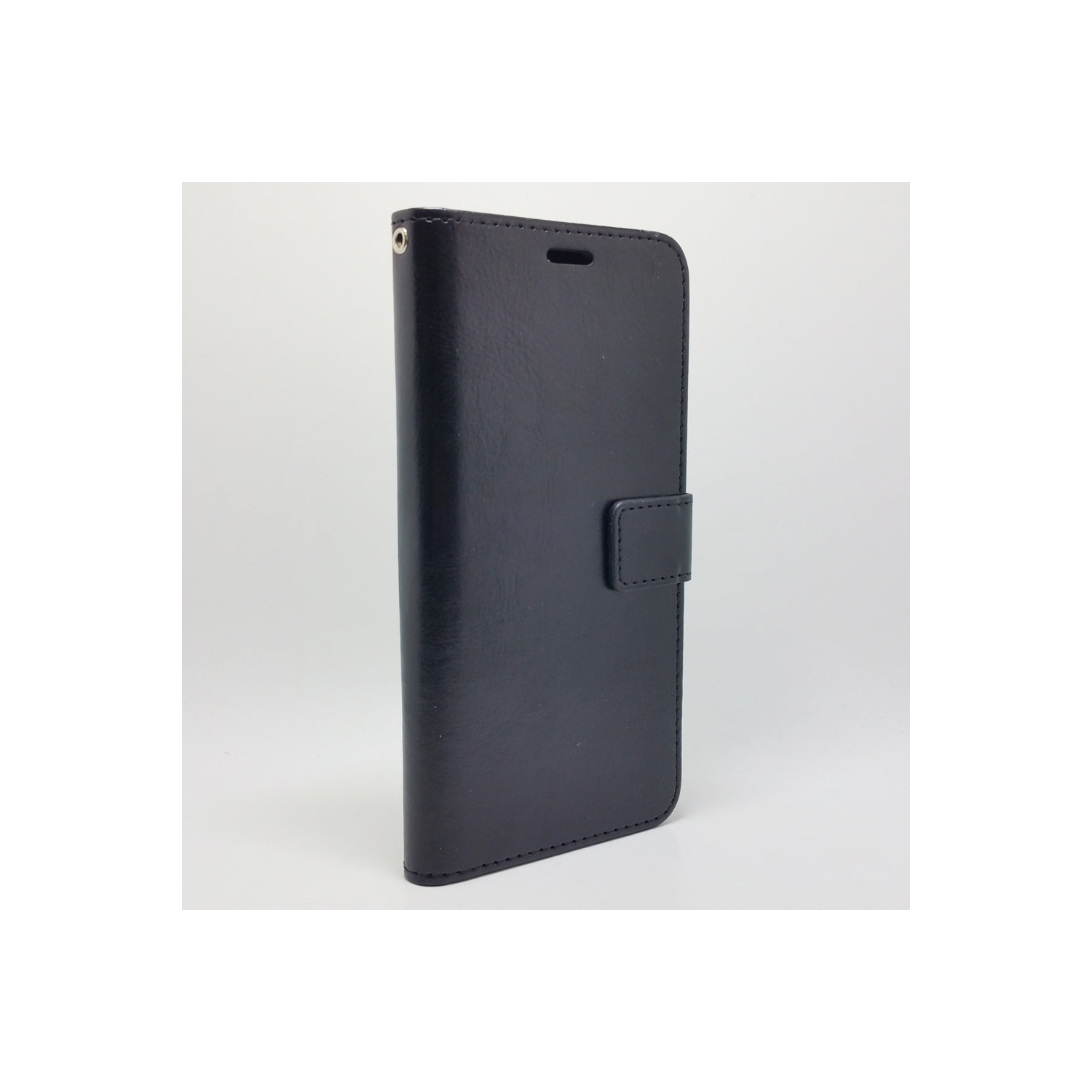 LG K10 2017 - Magnetic Wallet Card Holder Flip Stand Case Cover with Strap [Pro-Mobile]