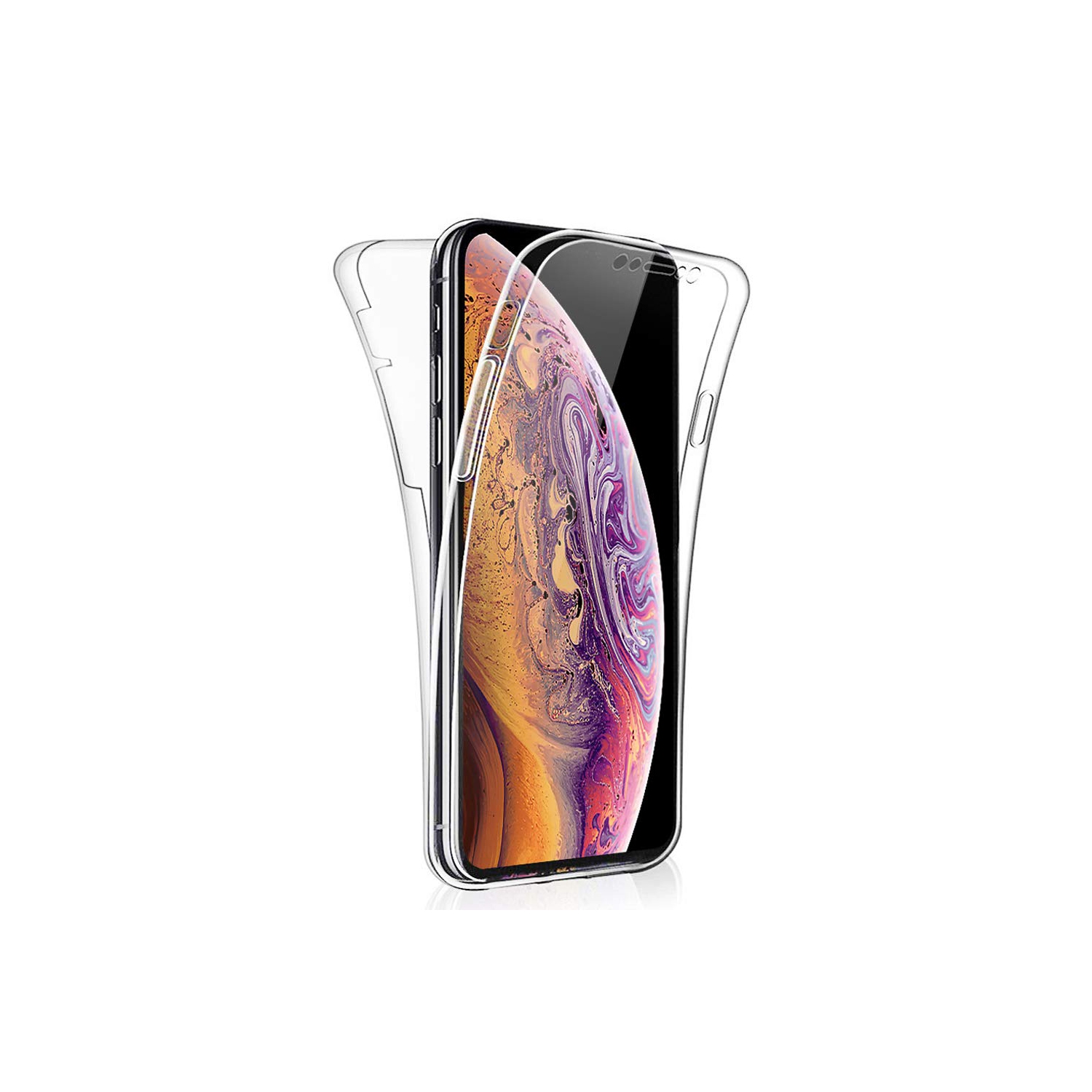 Apple iPhone XS Max - Full Cover Silicone Phone Case [Pro-Mobile]