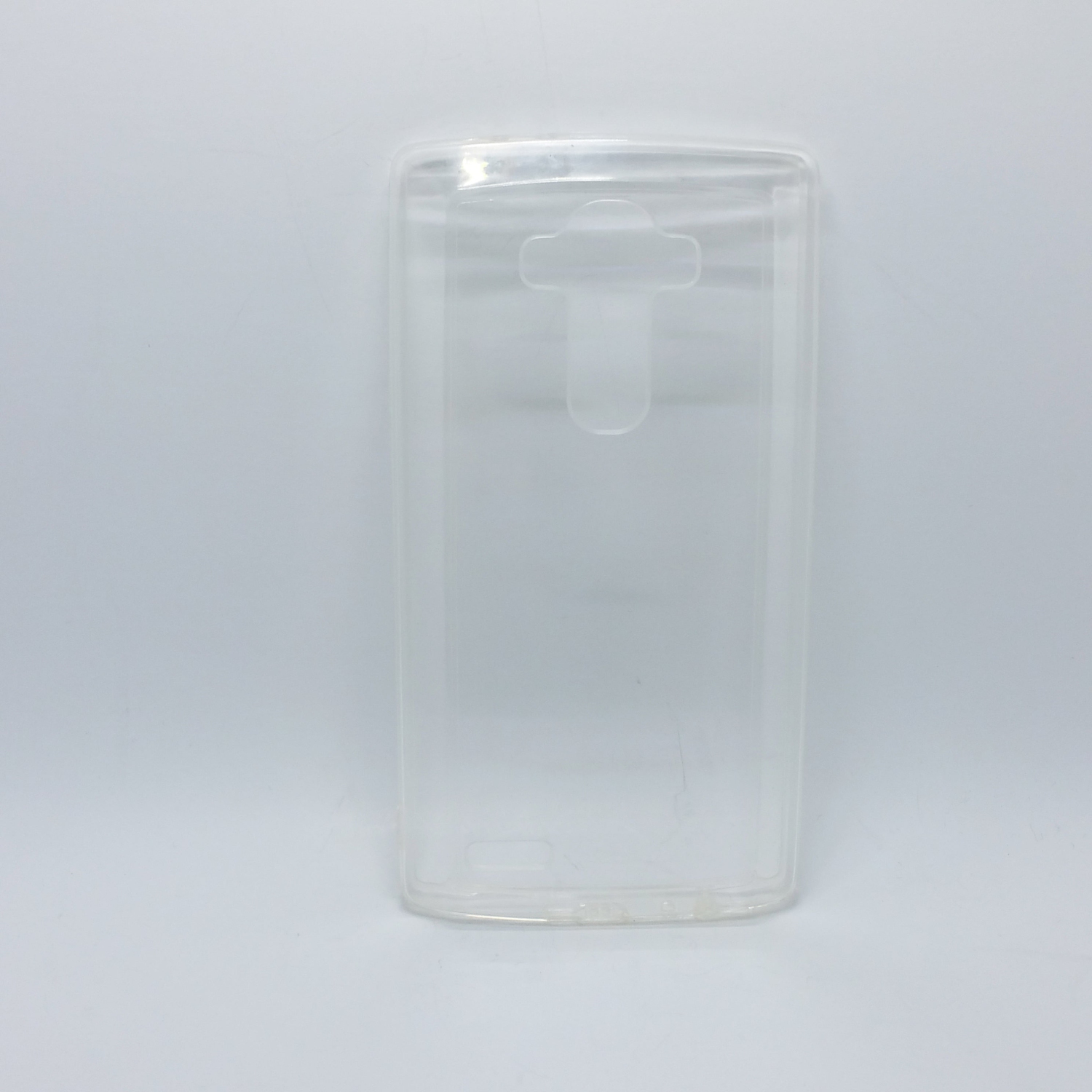 LG G4 - Clear Transparent Silicone Phone Case With Dust Plug [Pro-Mobile]
