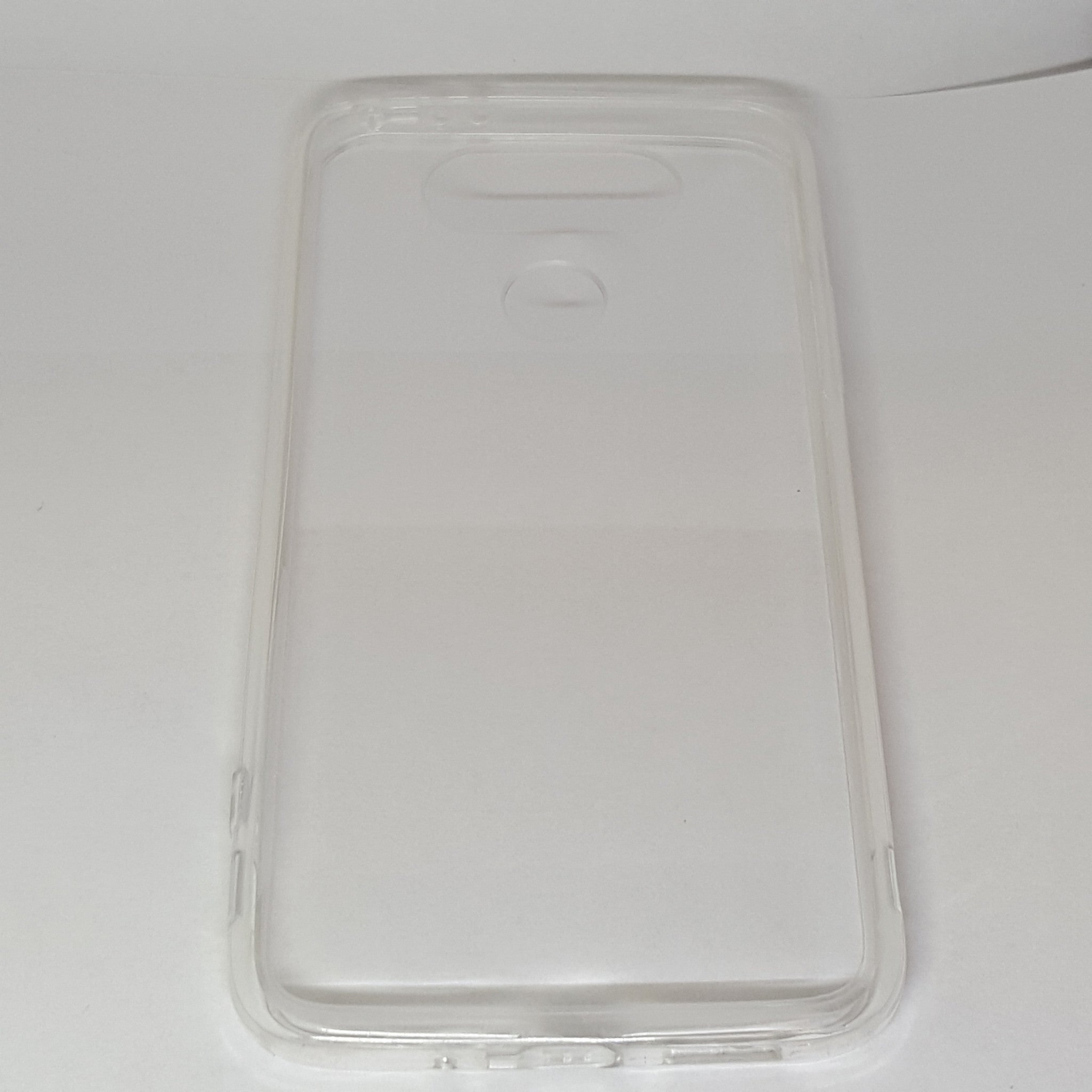 LG G5 - Clear Transparent Silicone Phone Case With Dust Plug [Pro-Mobile]