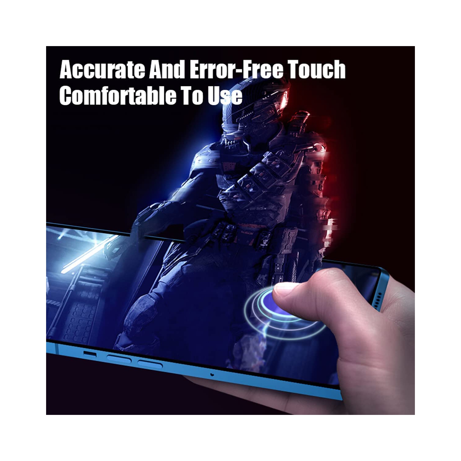 Paquet de 3 protecteurs d'écran SuperShield pour Samsung Galaxy S22 Ultra 5G, pellicule protectrice en TPUR souple à couverture complète, antireflets