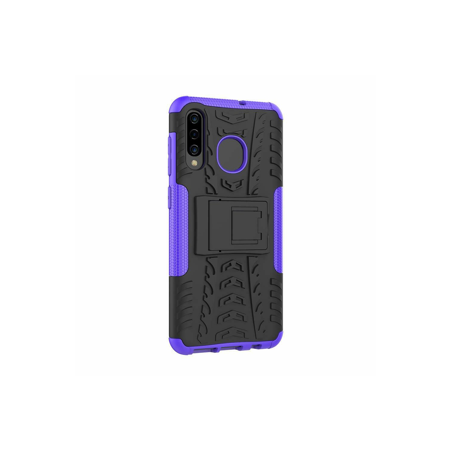Samsung Galaxy A51 Blue Case, Shockproof Heavy Duty Tough Kickstand Protective Rugged Case Cover
