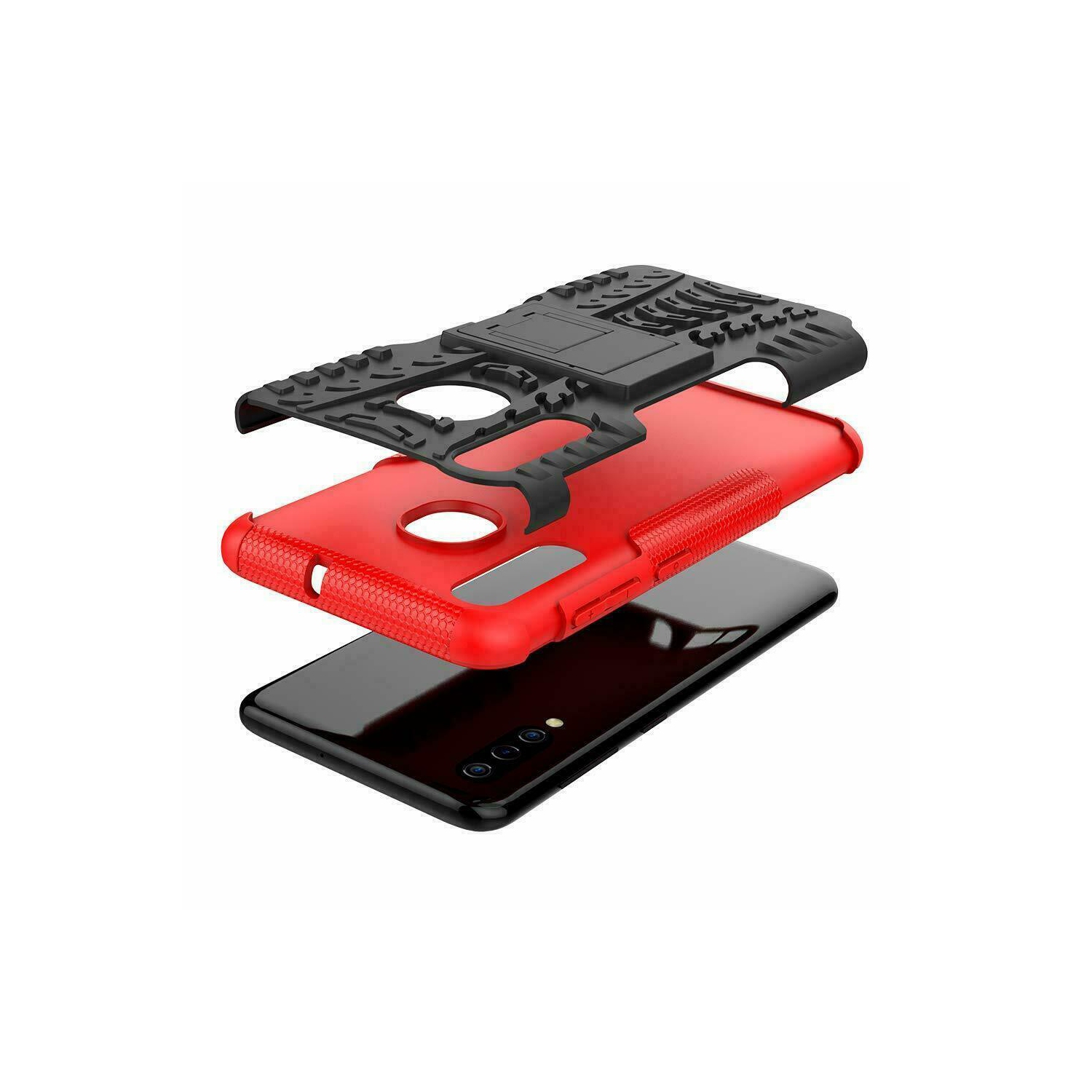 Étui robuste, antichoc, robuste et robuste avec béquille pour Galaxy S9 de Samsung