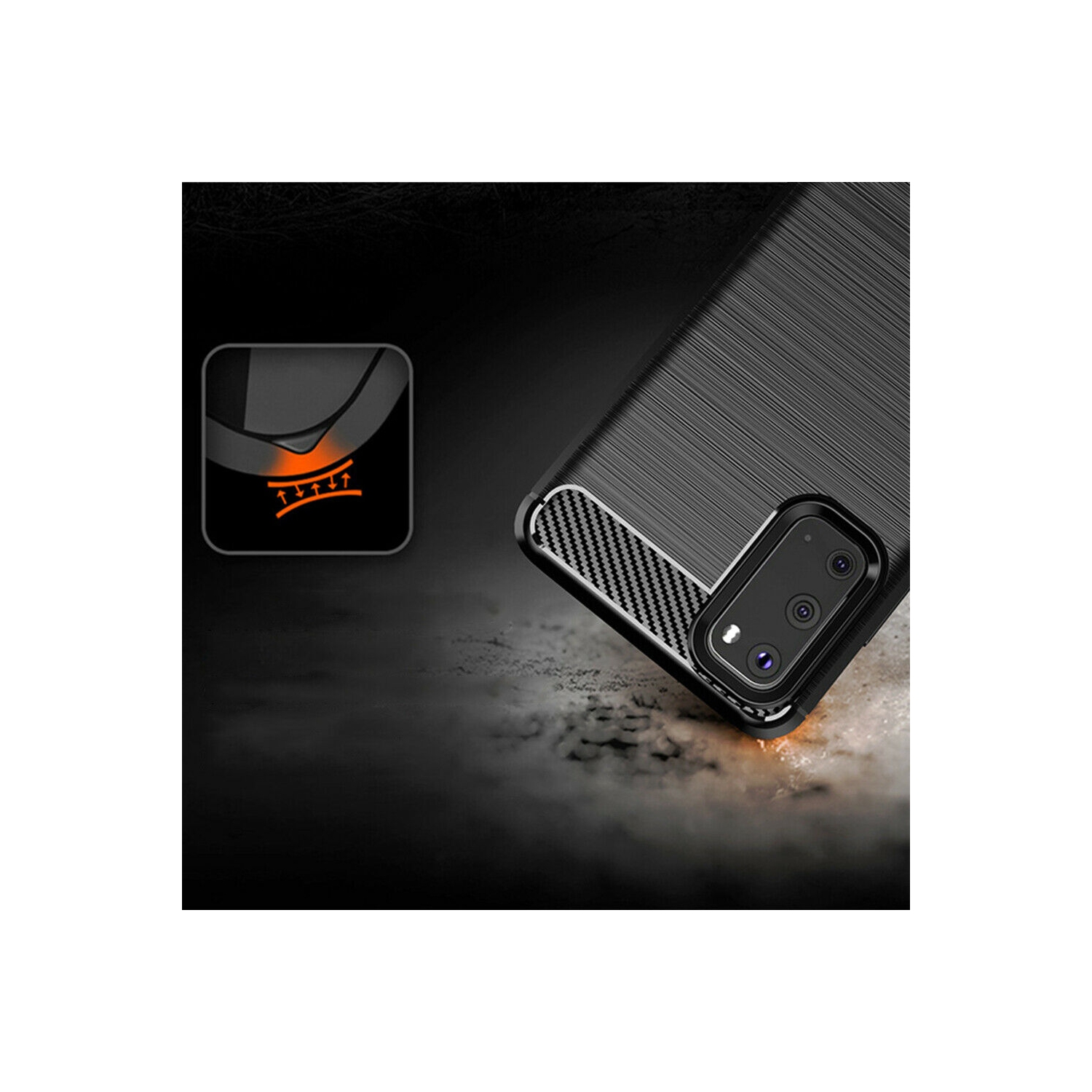 Étui robuste antichoc et antidérapant pour Galaxy A51 de Samsung