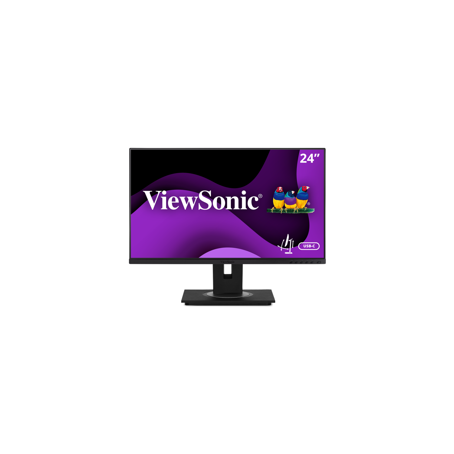Moniteur ACL IPS HD intégrale GTG 5 ms 75 Hz de 24 po DE VIEWSONIC - Noir