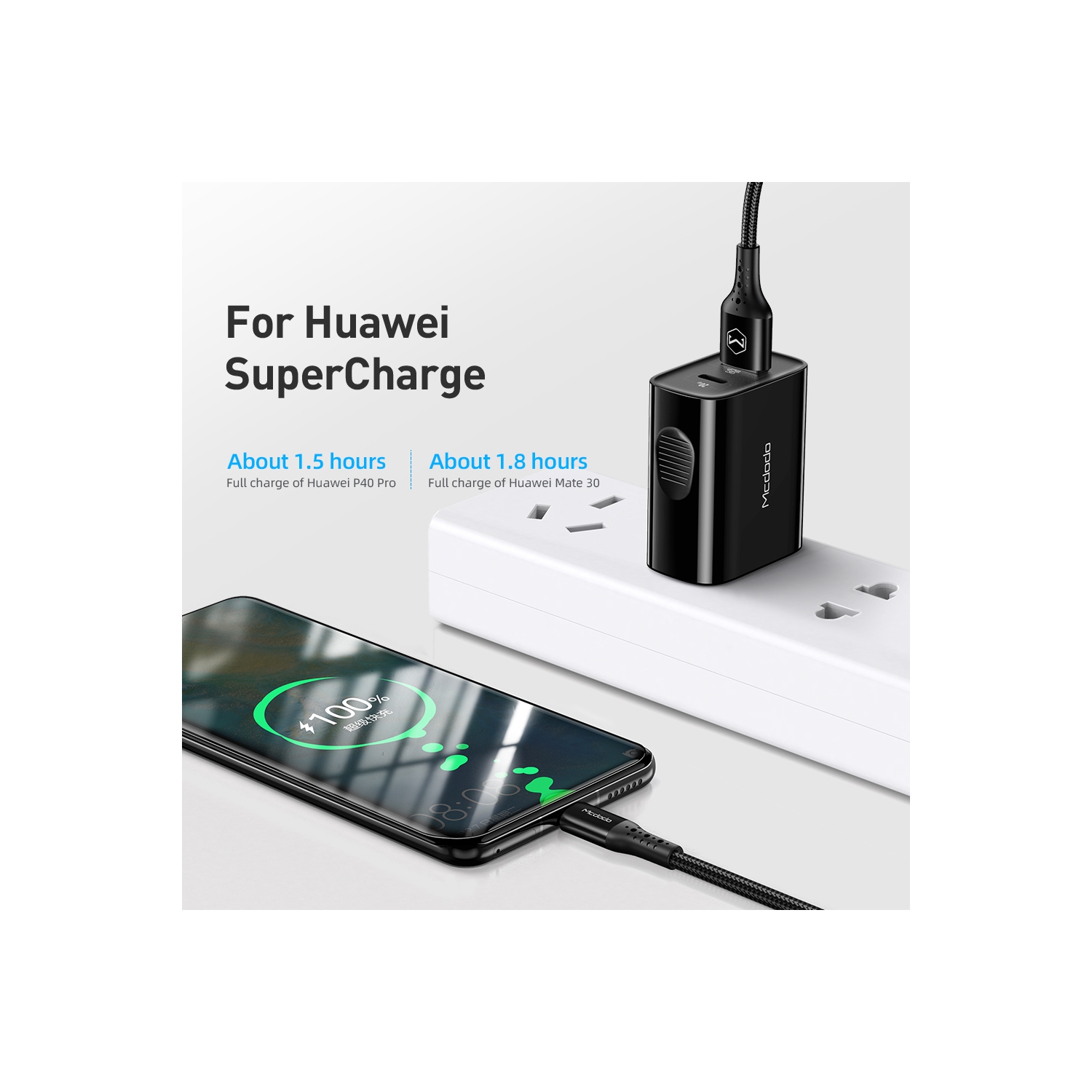 Mcdodo Dual-Port Fast Charger 20W USB-A/B/C Charger for New iPhone& All phones, 3.0 Fast Charger, USB C Wall Charger PD Charger Compatible Phone 14