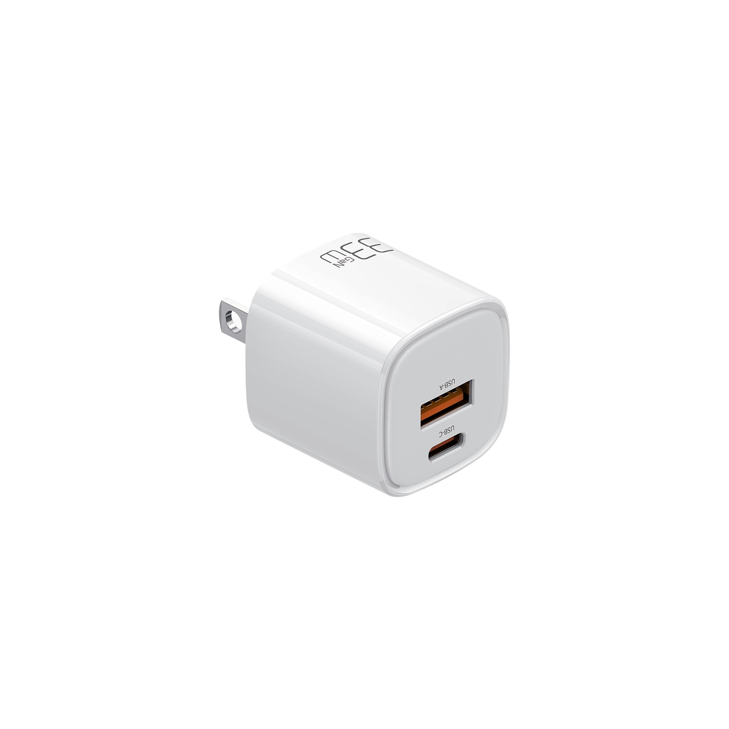 Mcdodo Mini 33W Super Fast PD+QC Dual Port Charger for New iPhone & All phones, 3.0 Fast Charger, USB C Wall Charger PD Charger Compatible Phone 14