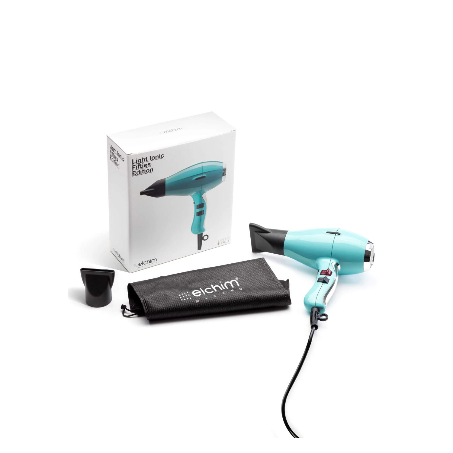 Elchim 3900 Light Ionic Hair Dryer, Light Fifties Edition