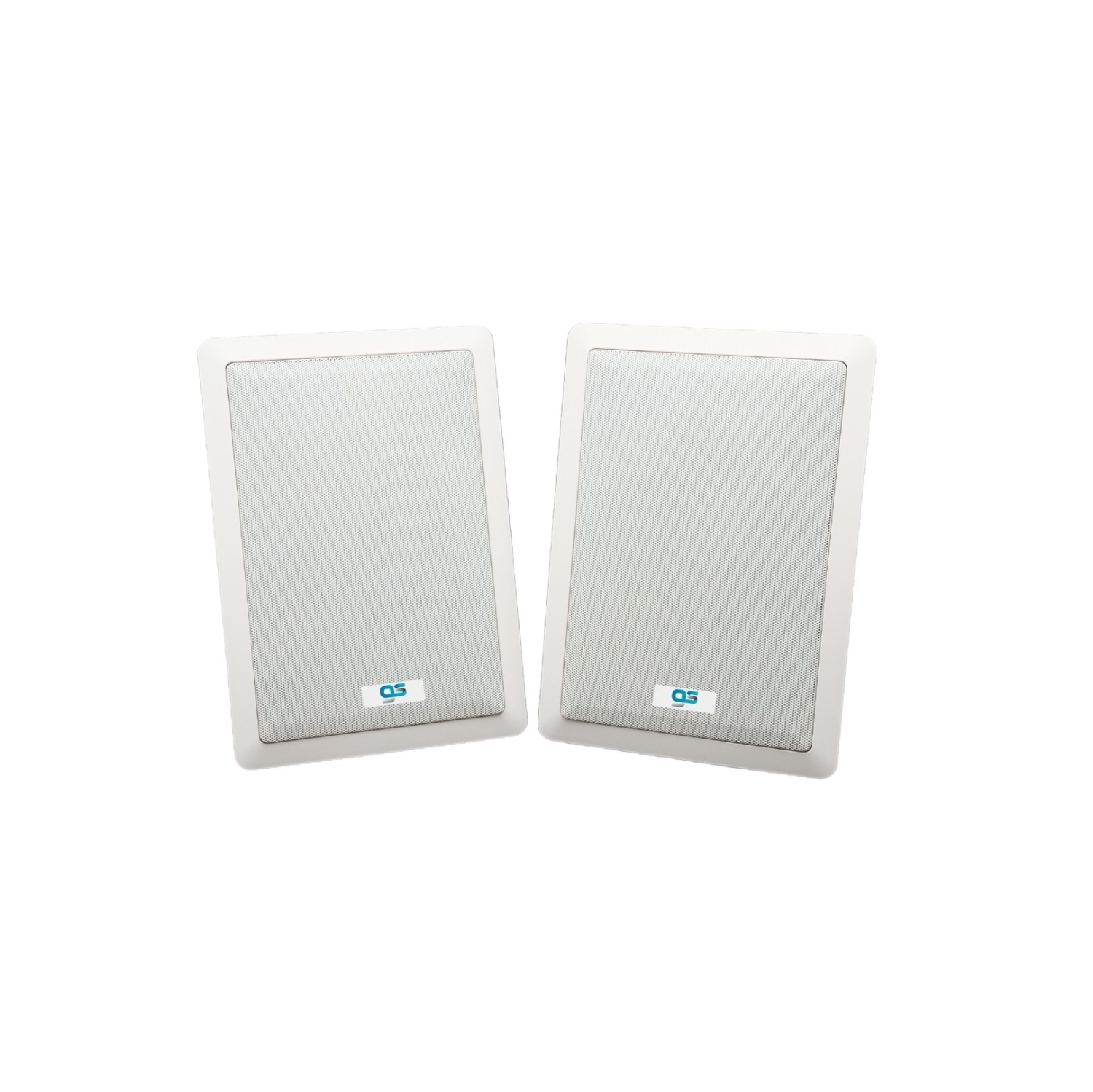 GS 8.0" In-Wall speakers, per pair, white mesh, 4Ω Impedance, unit size: 10*14 inch