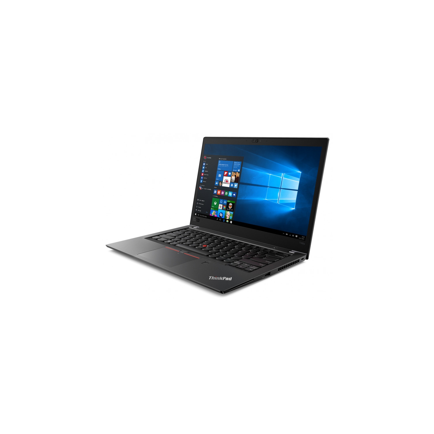 Refurbished (Good) - Lenovo ThinkPad T480s 14" business Laptop- Intel Core i5-8250U, 16 GB DDR4, 256 GB SSD NVMe, Windows 10 Professional