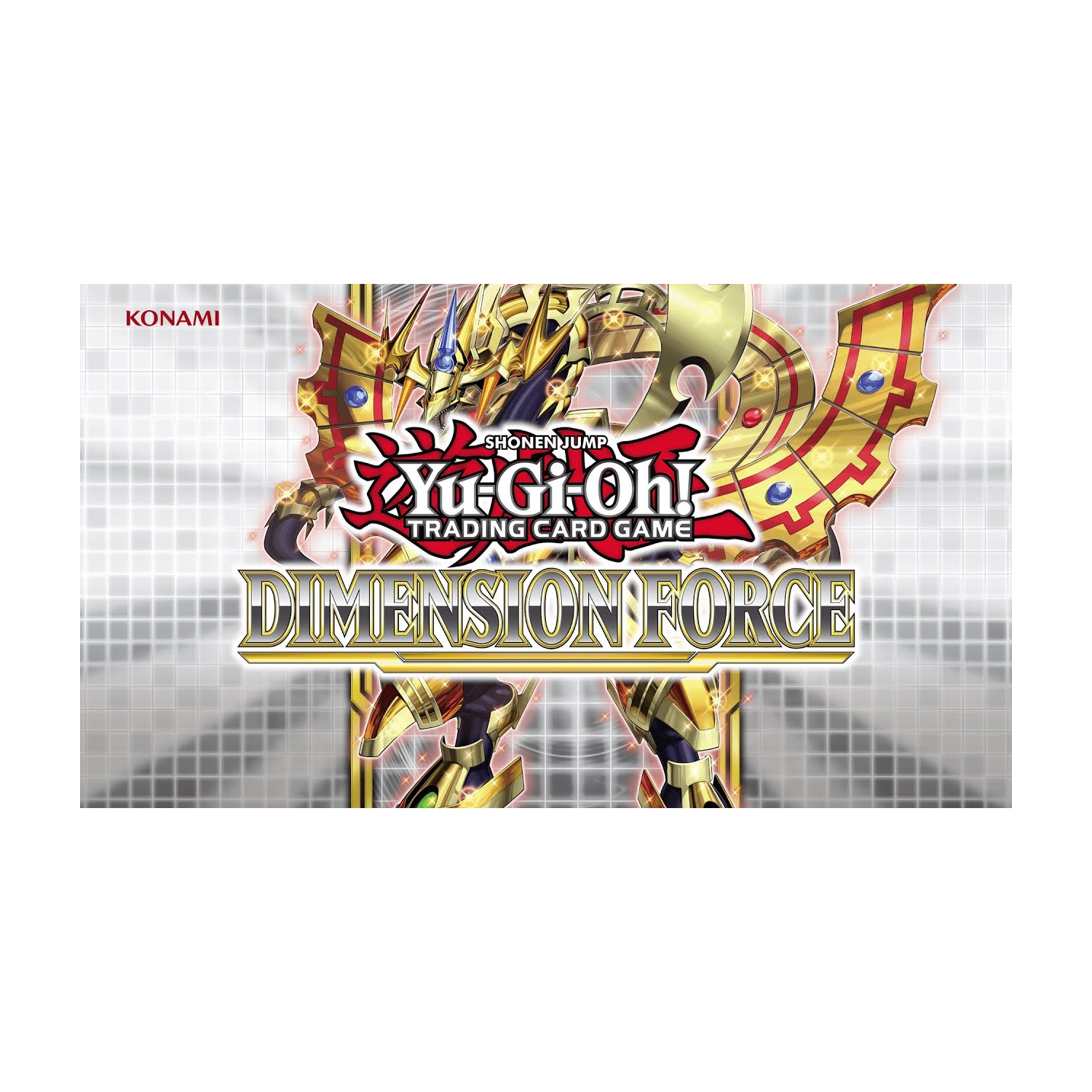 YuGiOh! Jeu de cartes à collectionner : Boîte d’extension dimension Force Yu-GI-Oh, 24 paquets, 9 cartes par paquet