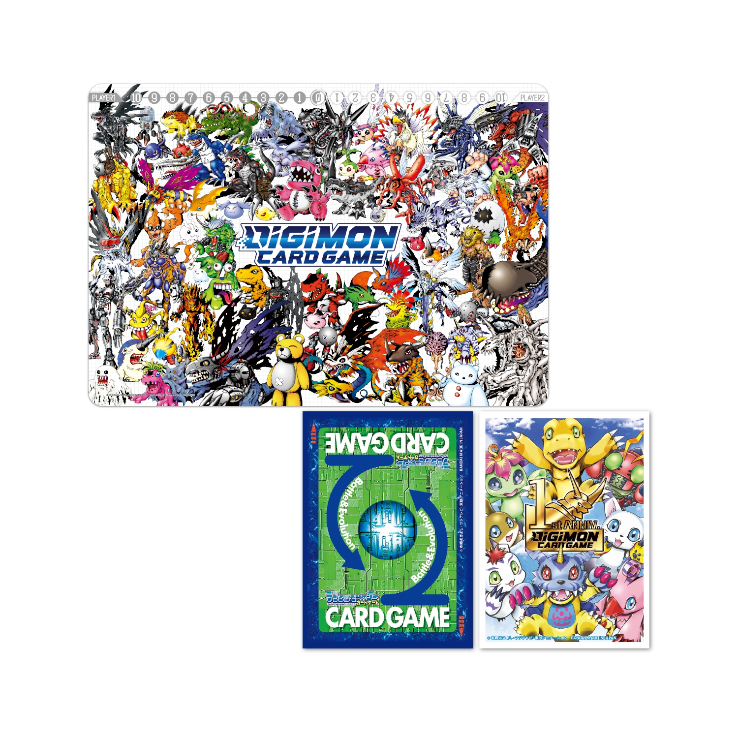 Jeu de cartes Digimon: Ensemble de 3 colorants à café