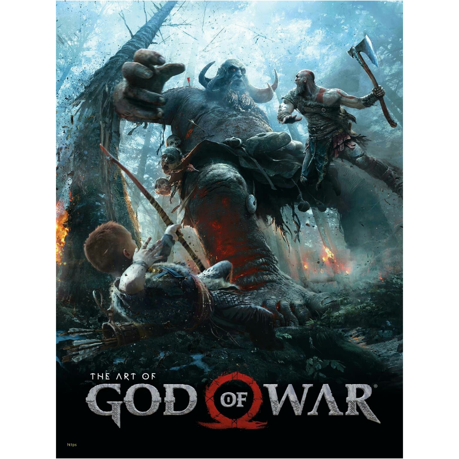 The Art of God of War Hard Cover Book
