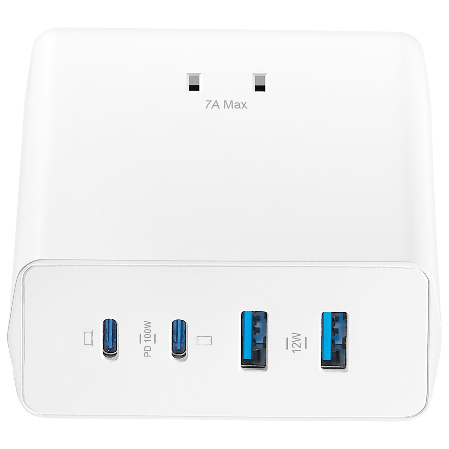 Chargeur mural à 4 ports USB-C/USB-A de 100 W d'Insignia - Exclusivité Best Buy