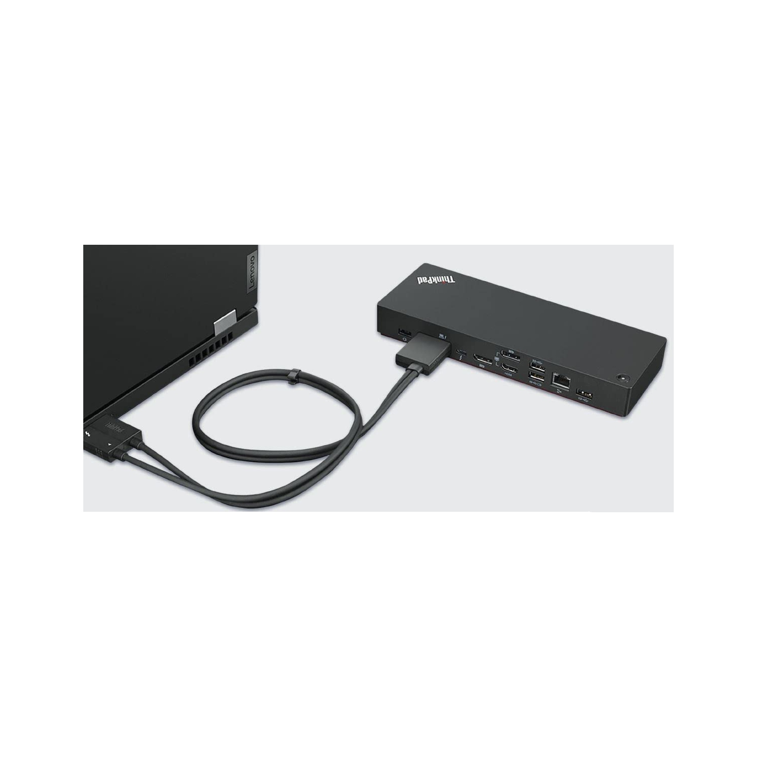 Lenovo ThinkPad 8k Thunderbolt 4 Workstation Dock w/ 300W Slim Power Adapter