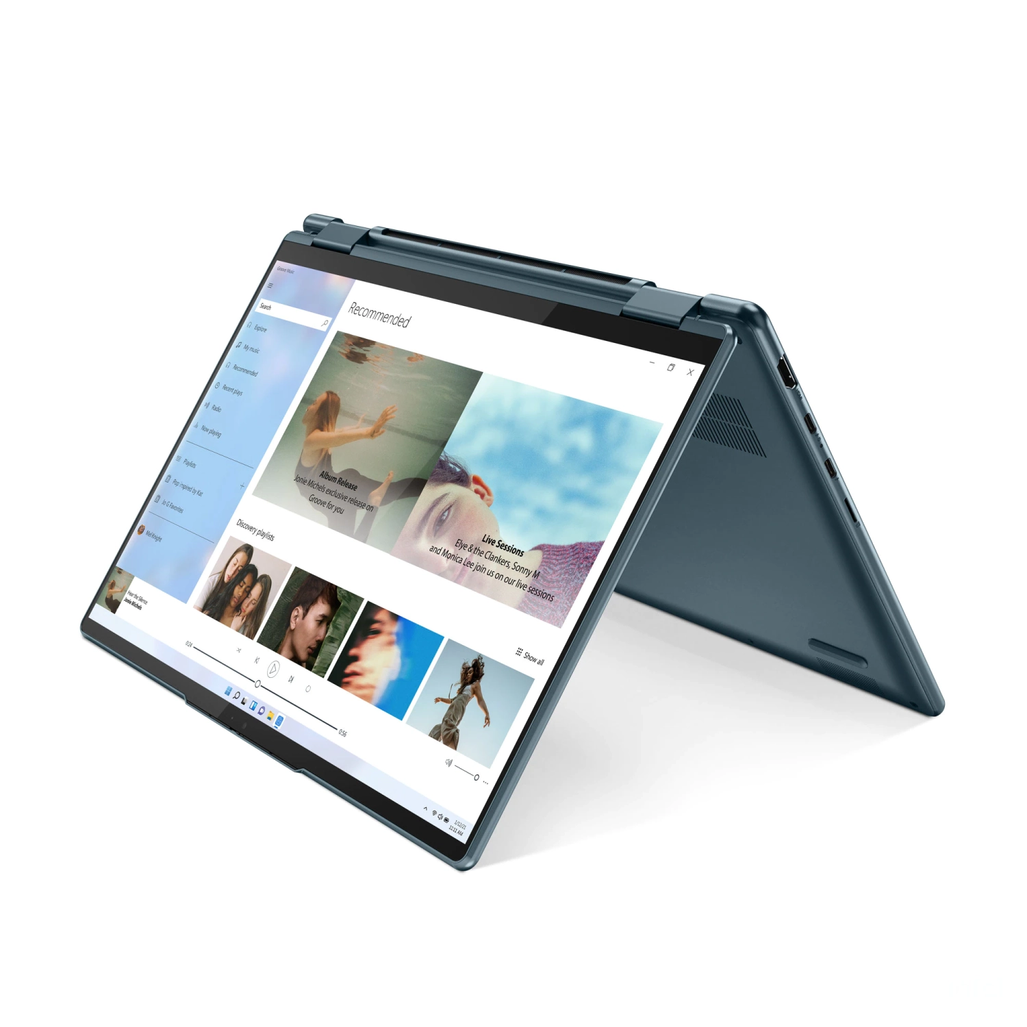 Lenovo Yoga 7i Laptop, 14.0" IPS Touch 300 nits, i5-1235U, Iris Xe Graphics, 8GB, 512GB, Win 11 Home