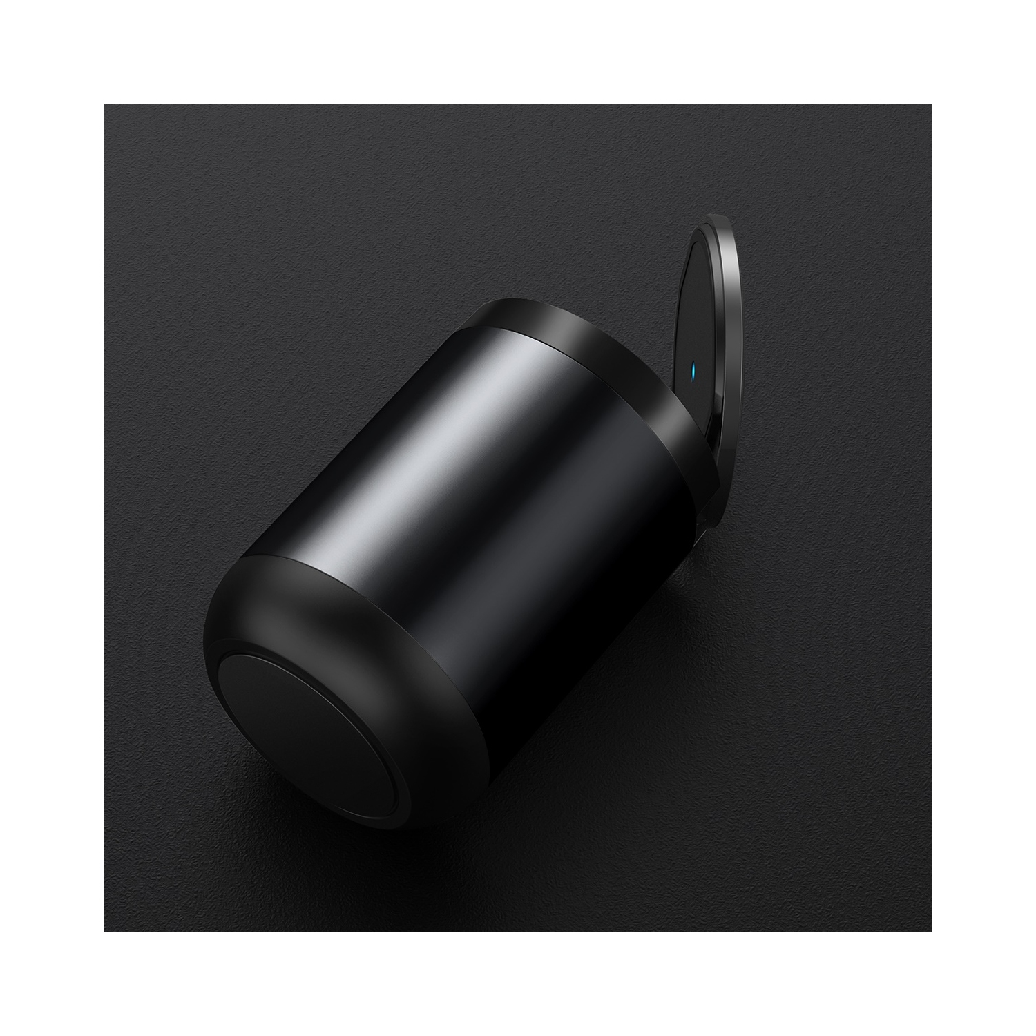 Baseus Premium Smokeless Car Cigarette Ashtray Safe Flame Fire Resistance Material - Black