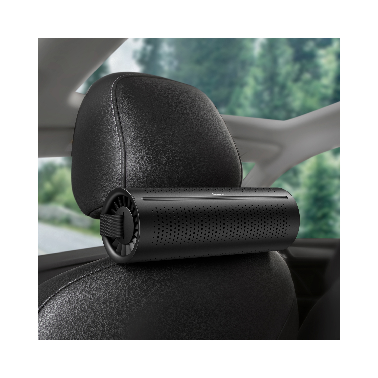 Baseus Original Ecological Car Air Charcoal Purifier removing Odor for New Car - Black