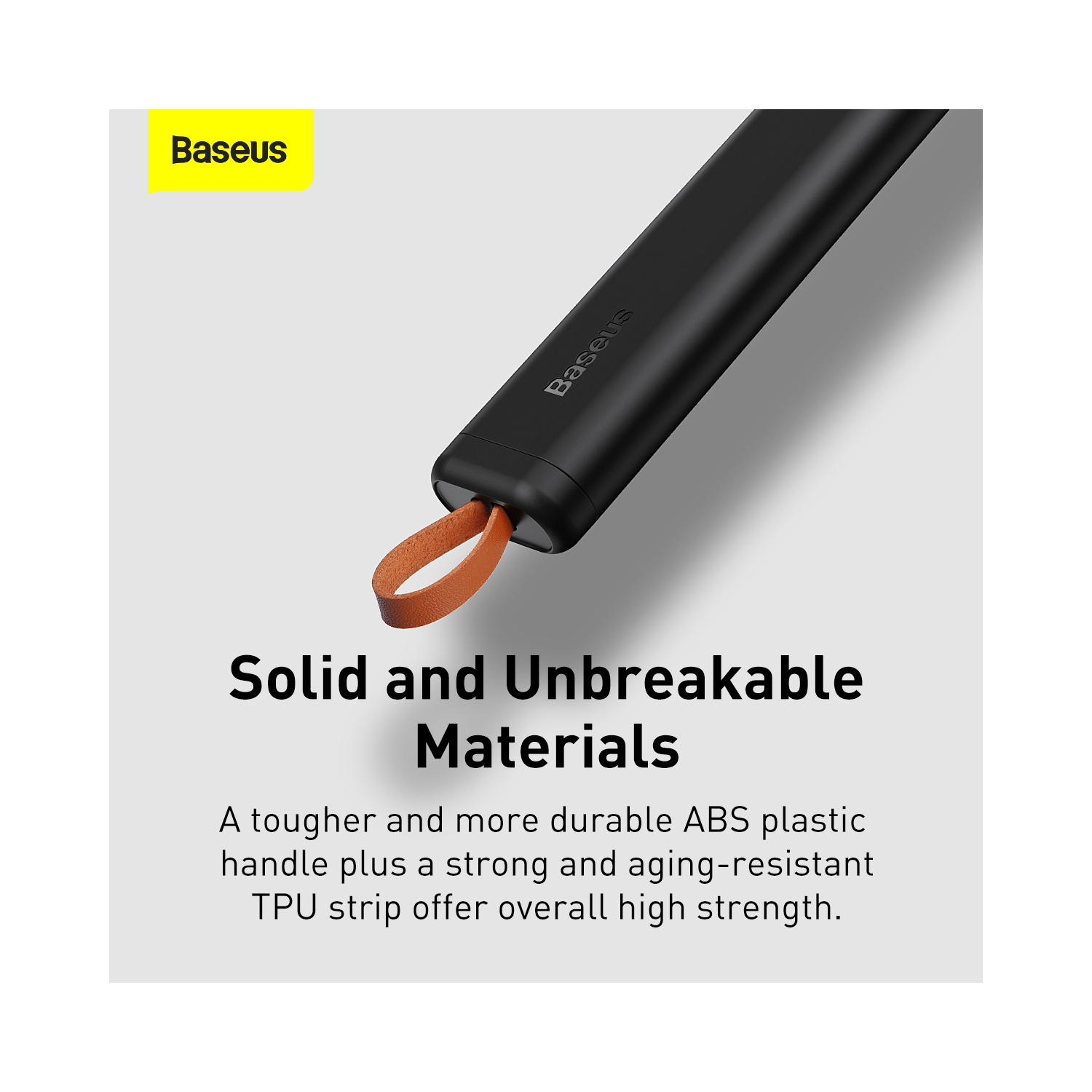 Grattoir à glace pour pare-brise Quick Clean de BaseUS - Noir