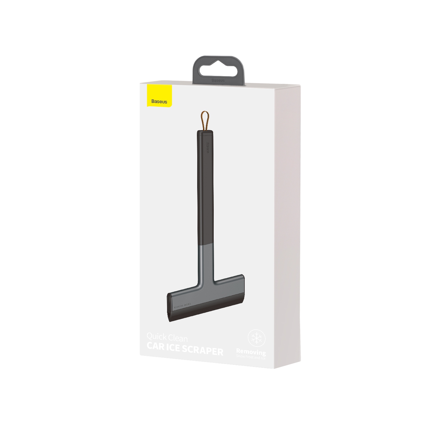 Grattoir à glace pour pare-brise Quick Clean de BaseUS - Noir